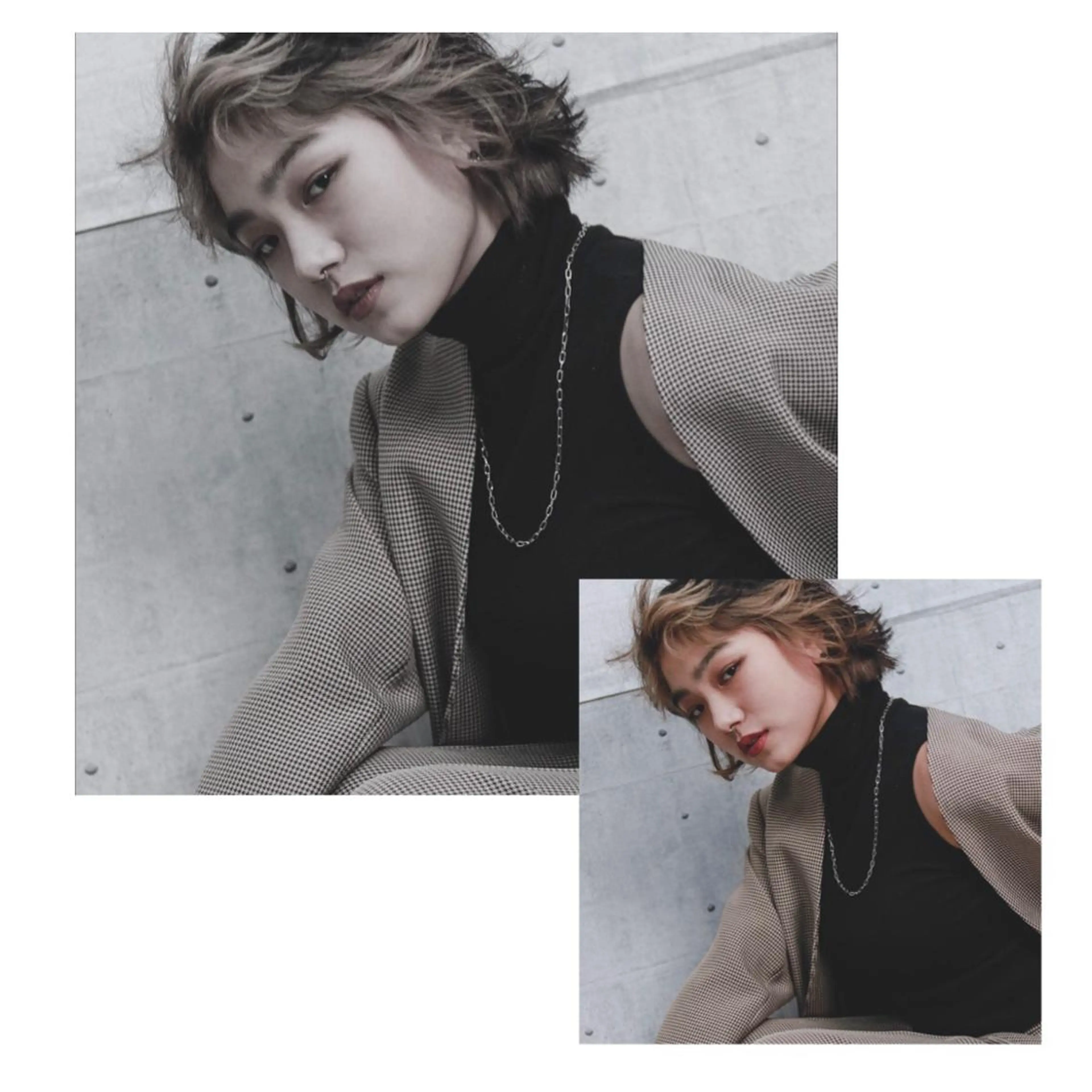 ミディアム ヘアアレンジ Ida Akaneのヘアスタイル