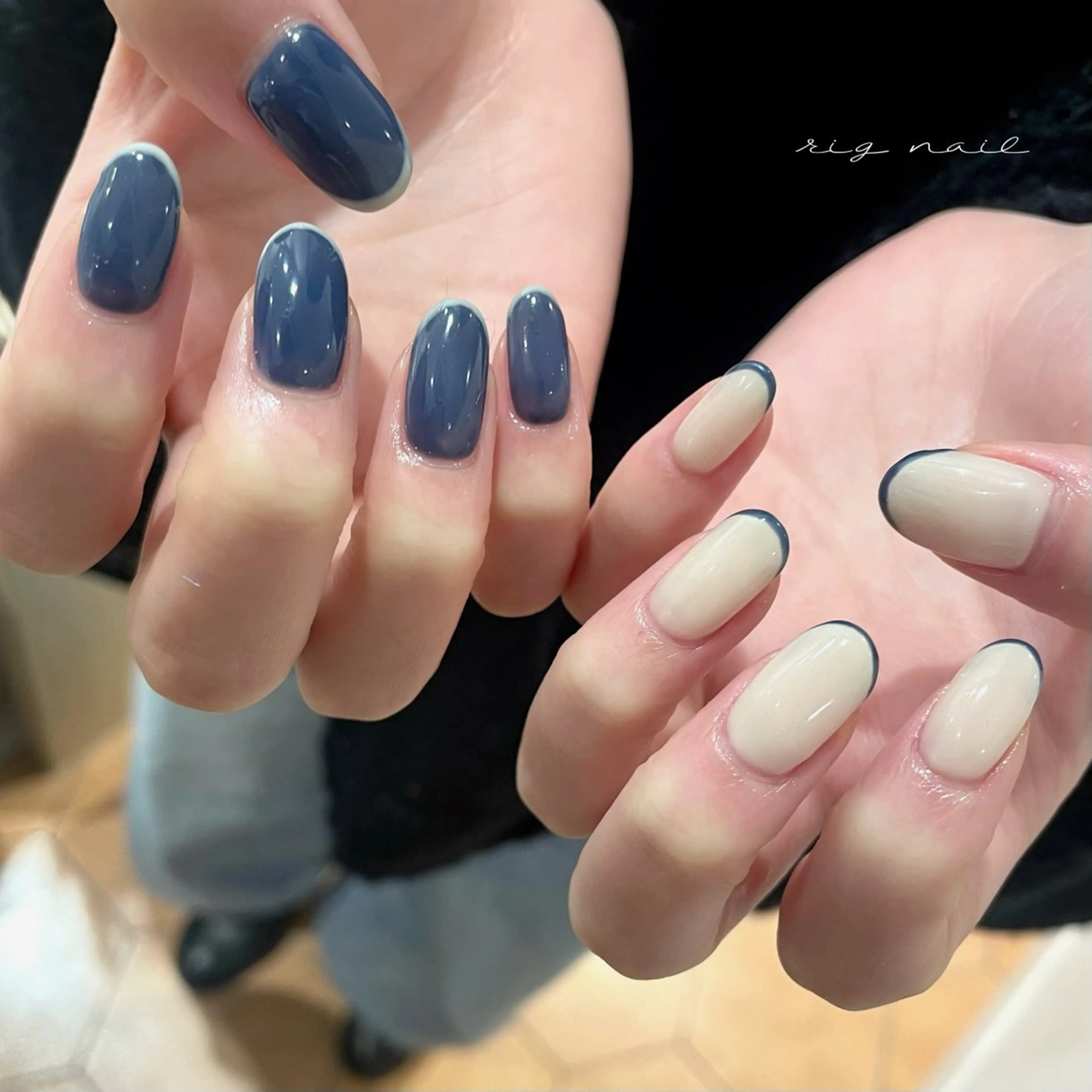 ネイル ハンドネイル rig nail草加店所属・松本 紋世のネイルデザイン