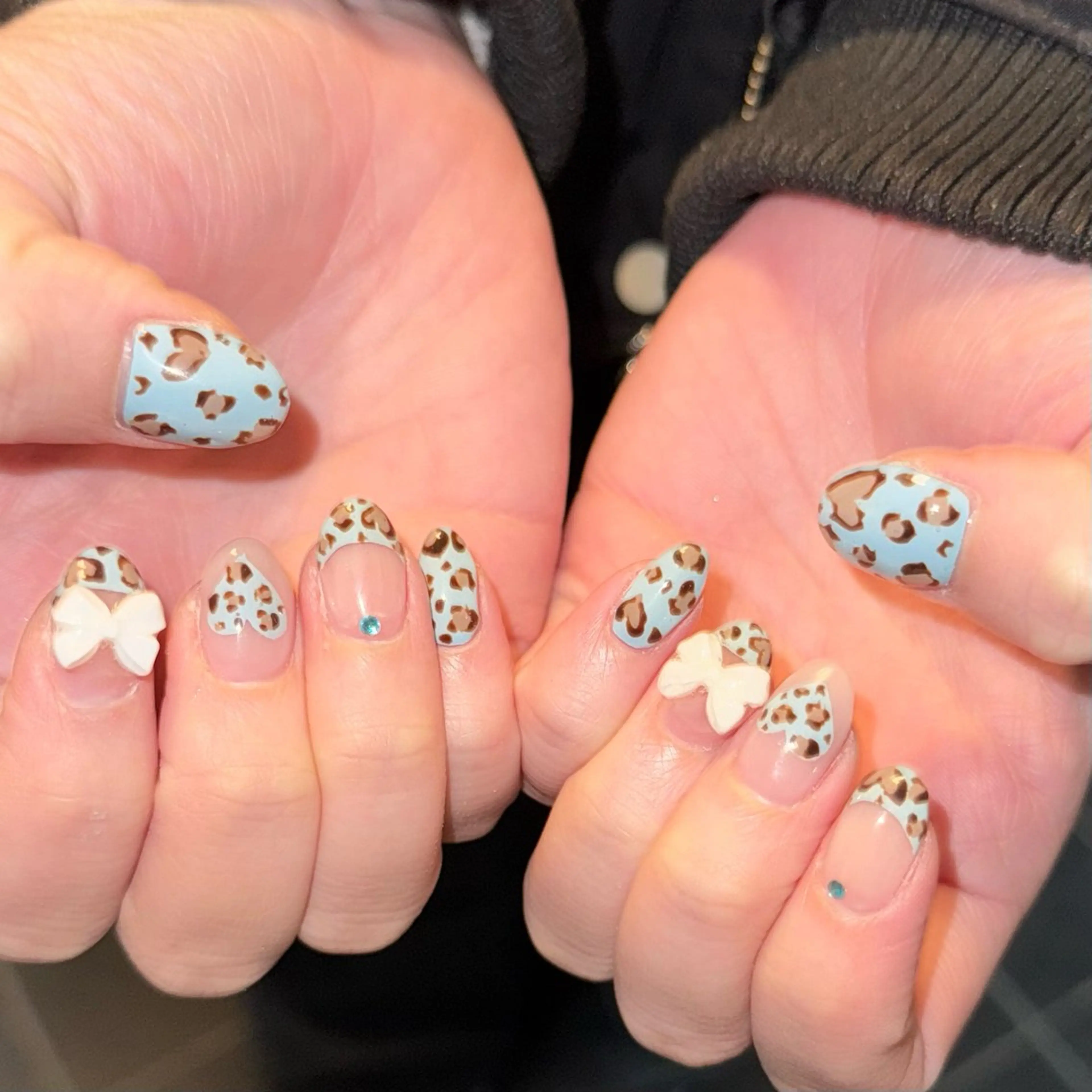 ミディアム 小川 柚香のネイルデザイン