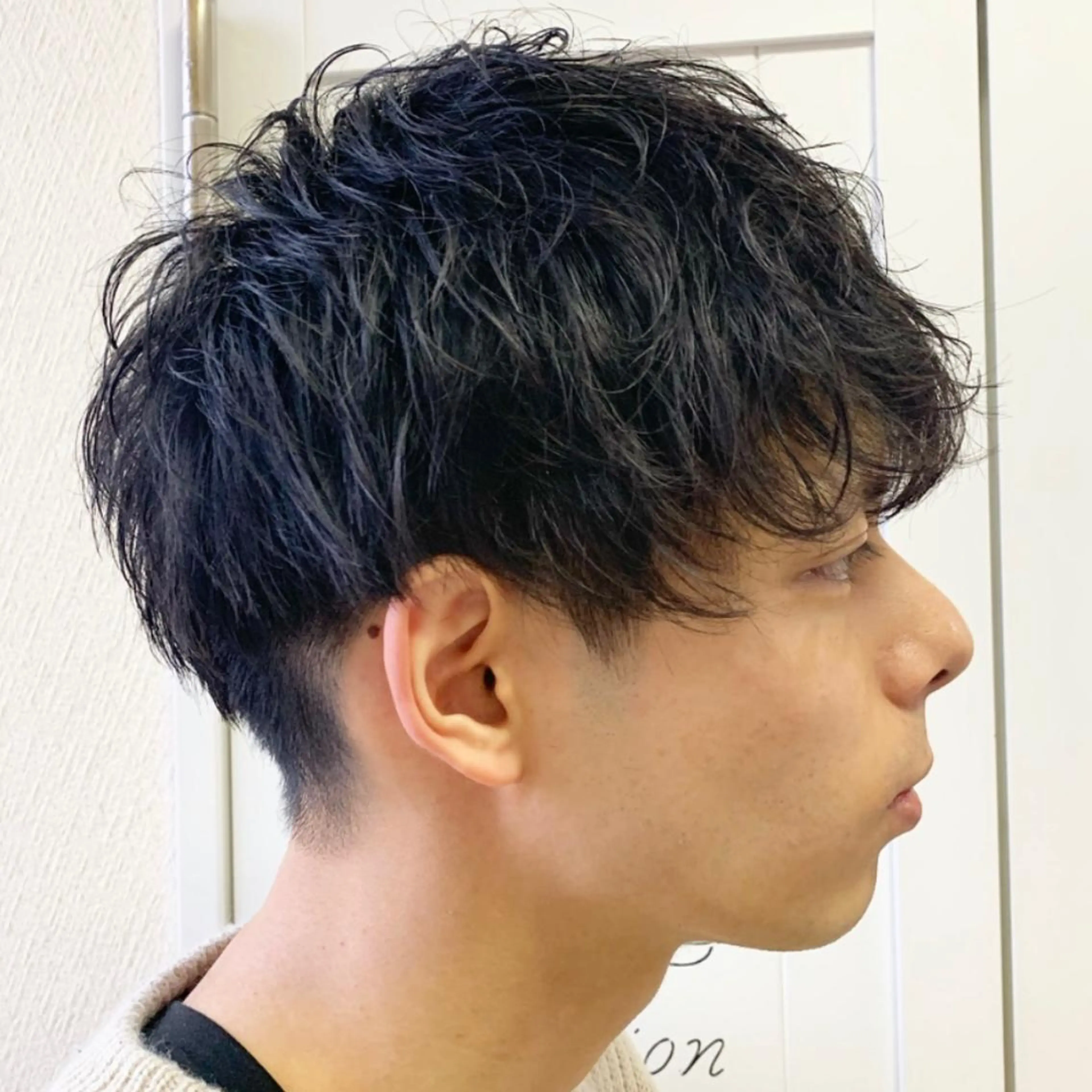 カラー パーマ メンズ メンズパーマ スパイラルパーマ 韓国ヘア /男女❄️ 細江 美紅のヘアスタイル