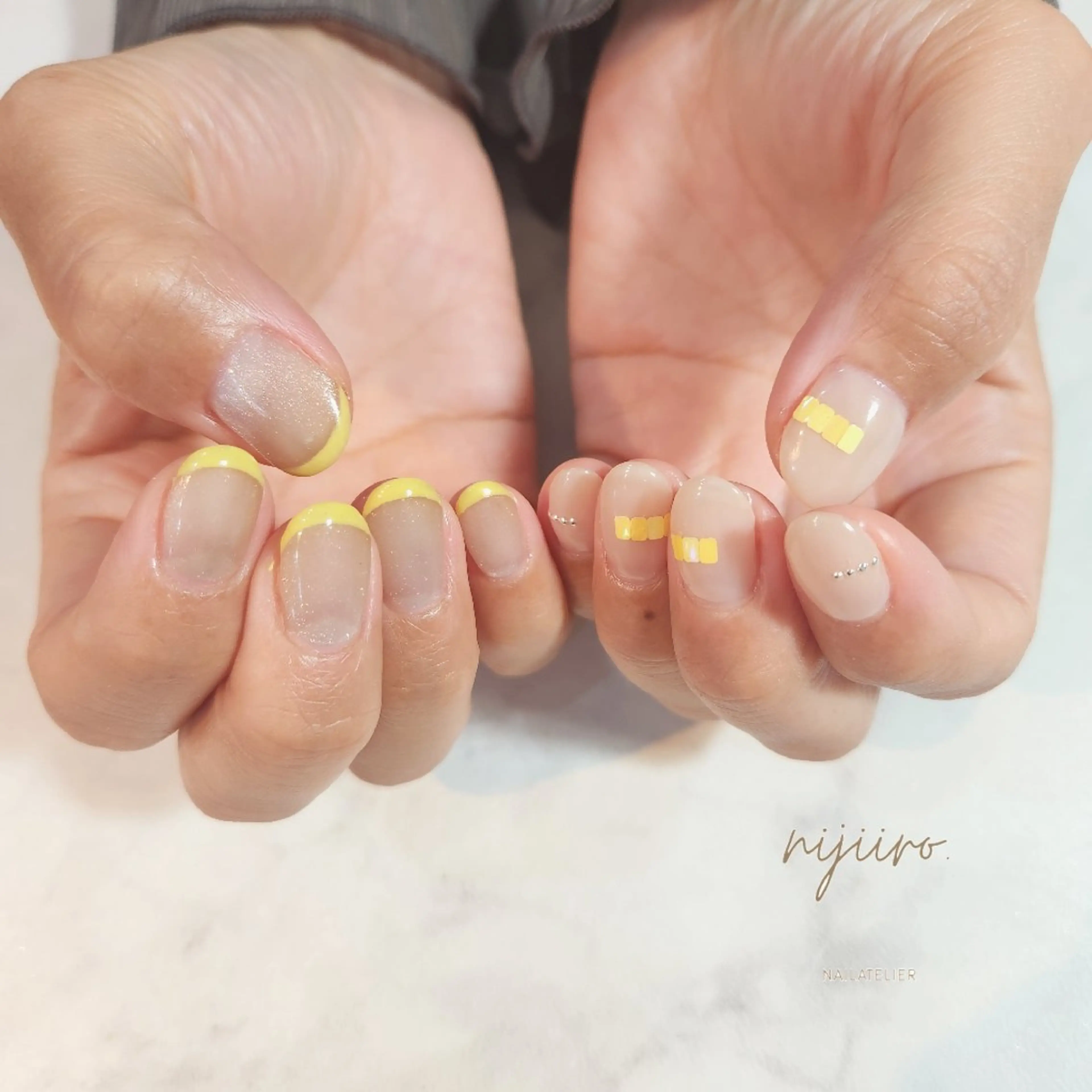 ネイル ハンドネイル nailatelier nijiiro.所属・nijiiro🌈 サトウのネイルデザイン