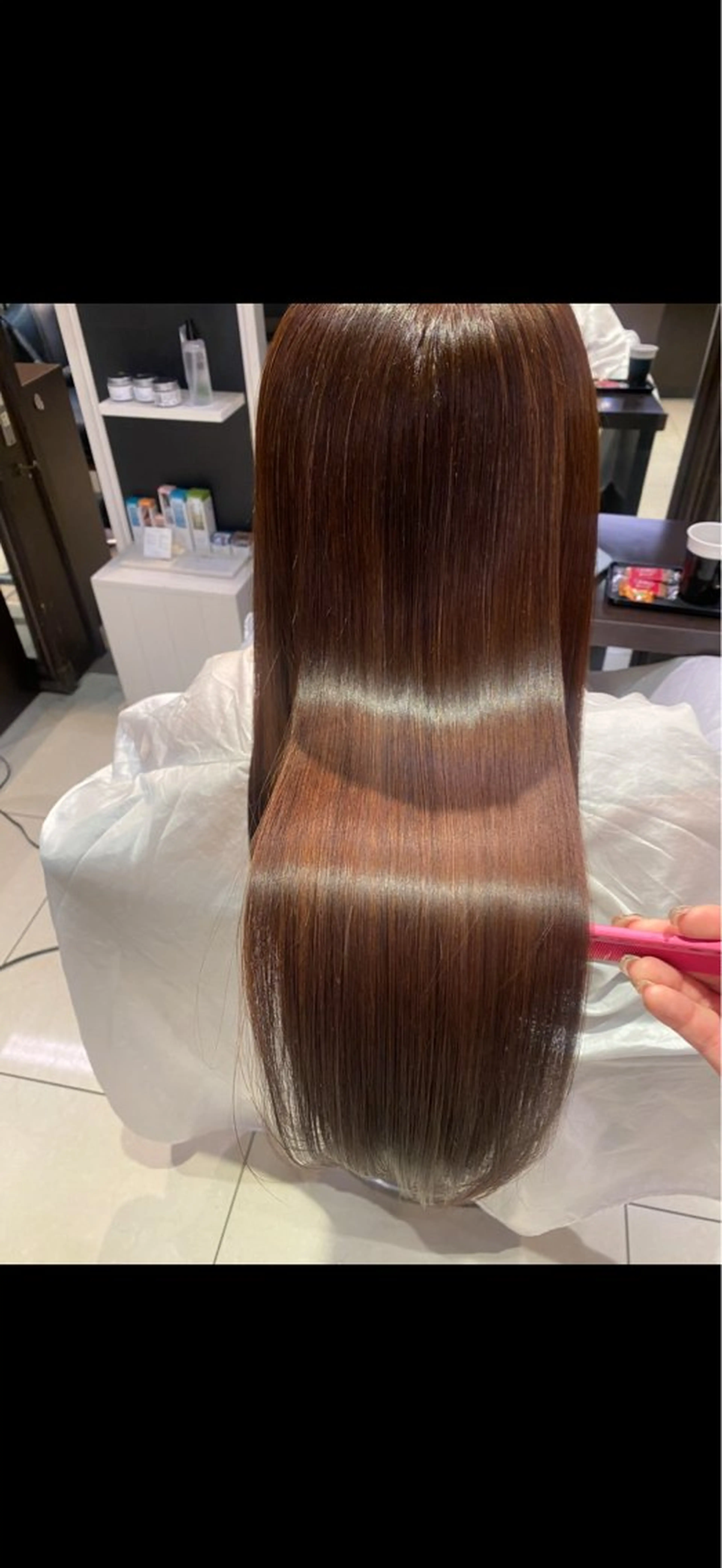 ロング トリートメント 【髪質改善💎韓国風 レイヤー🌷】山川のヘアスタイル