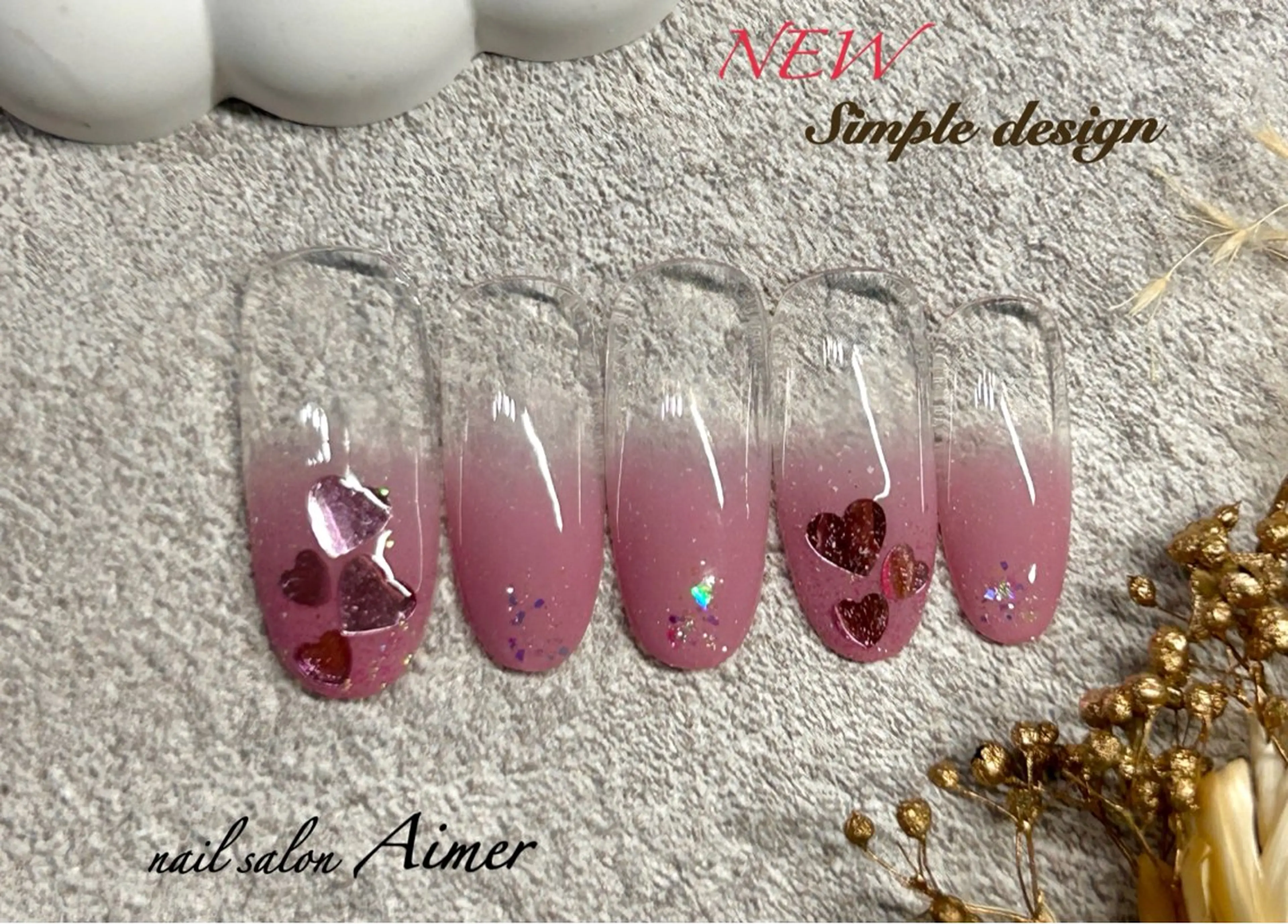 ネイル ハンドネイル nail salon Aimerのネイルデザイン