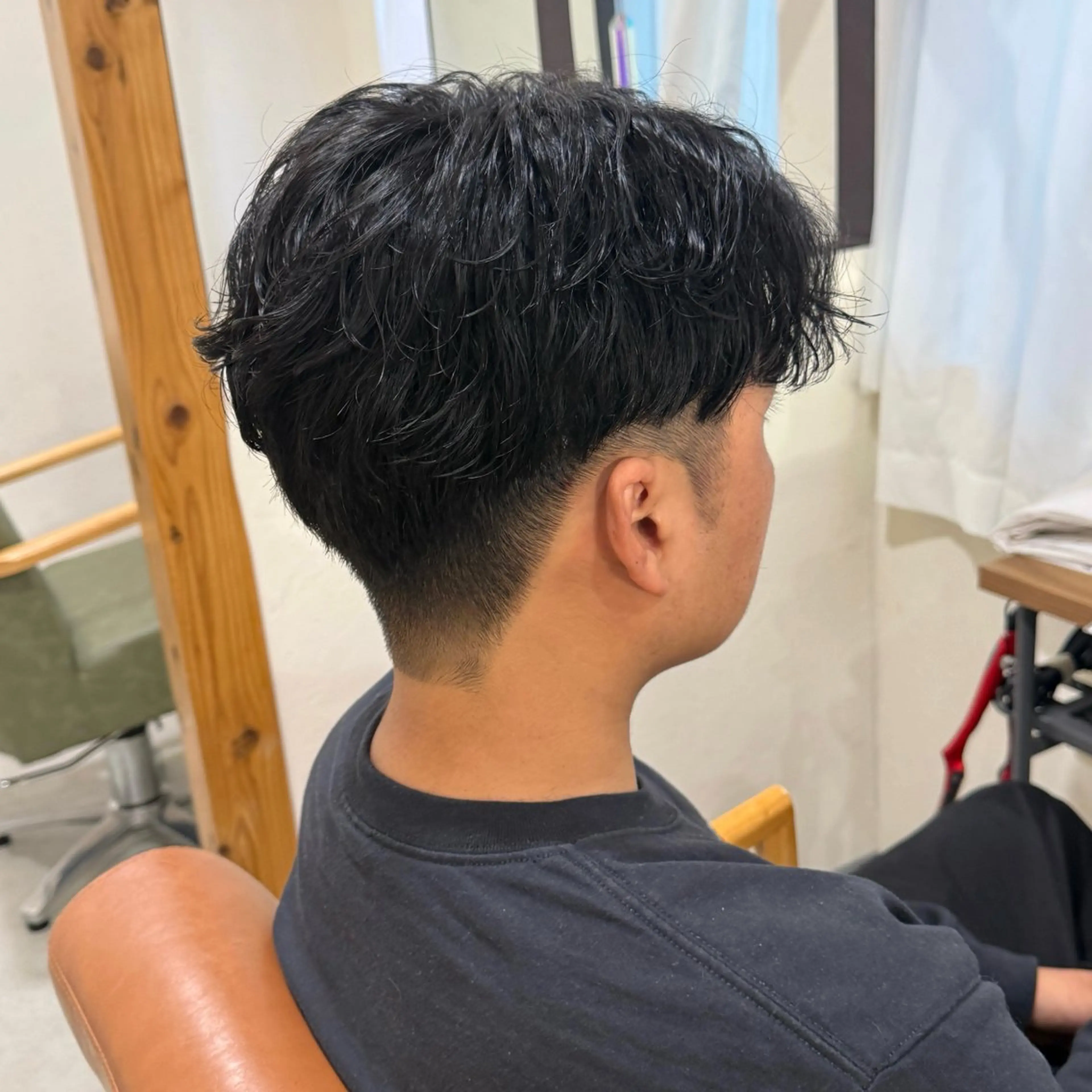 ショート メンズ メンズパーマ カット パーマ ココナ🖤/メンズ /パーマ/nicoのヘアスタイル