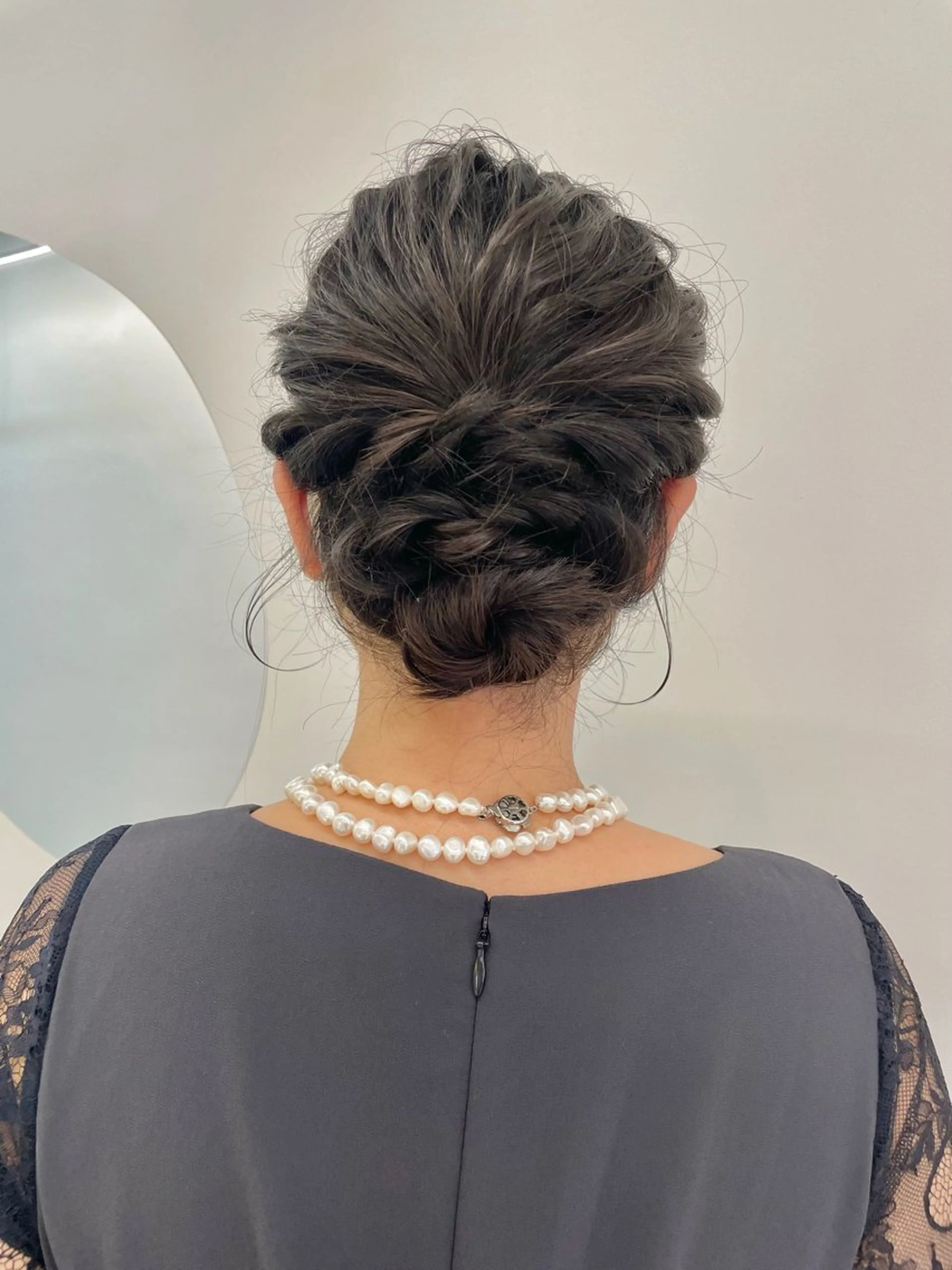 セミロング ヘアセット 遠藤 眞実のヘアスタイル