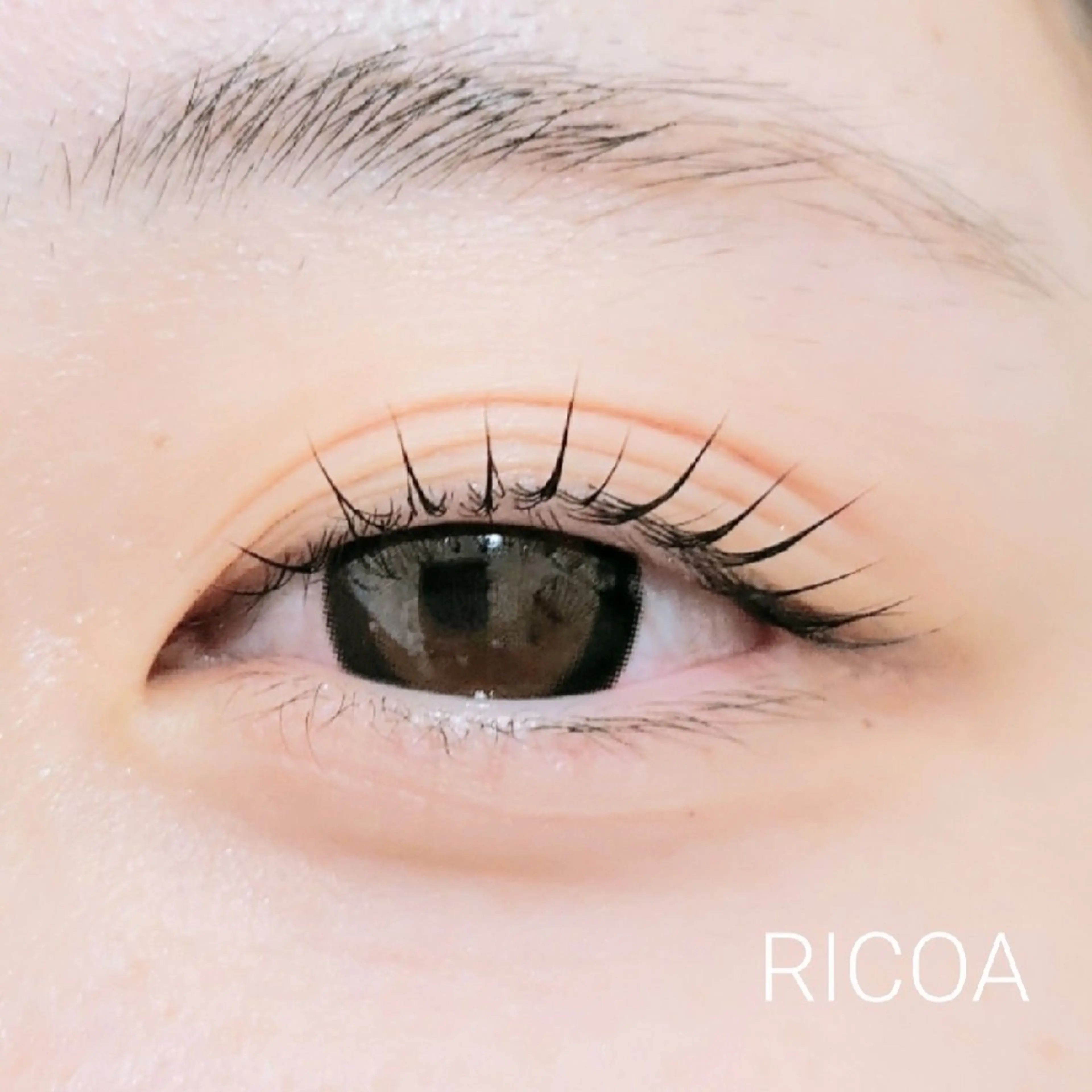 マツエク・マツパ ナチュラル マツパ RICOA 酒井のマツエク・マツパデザイン