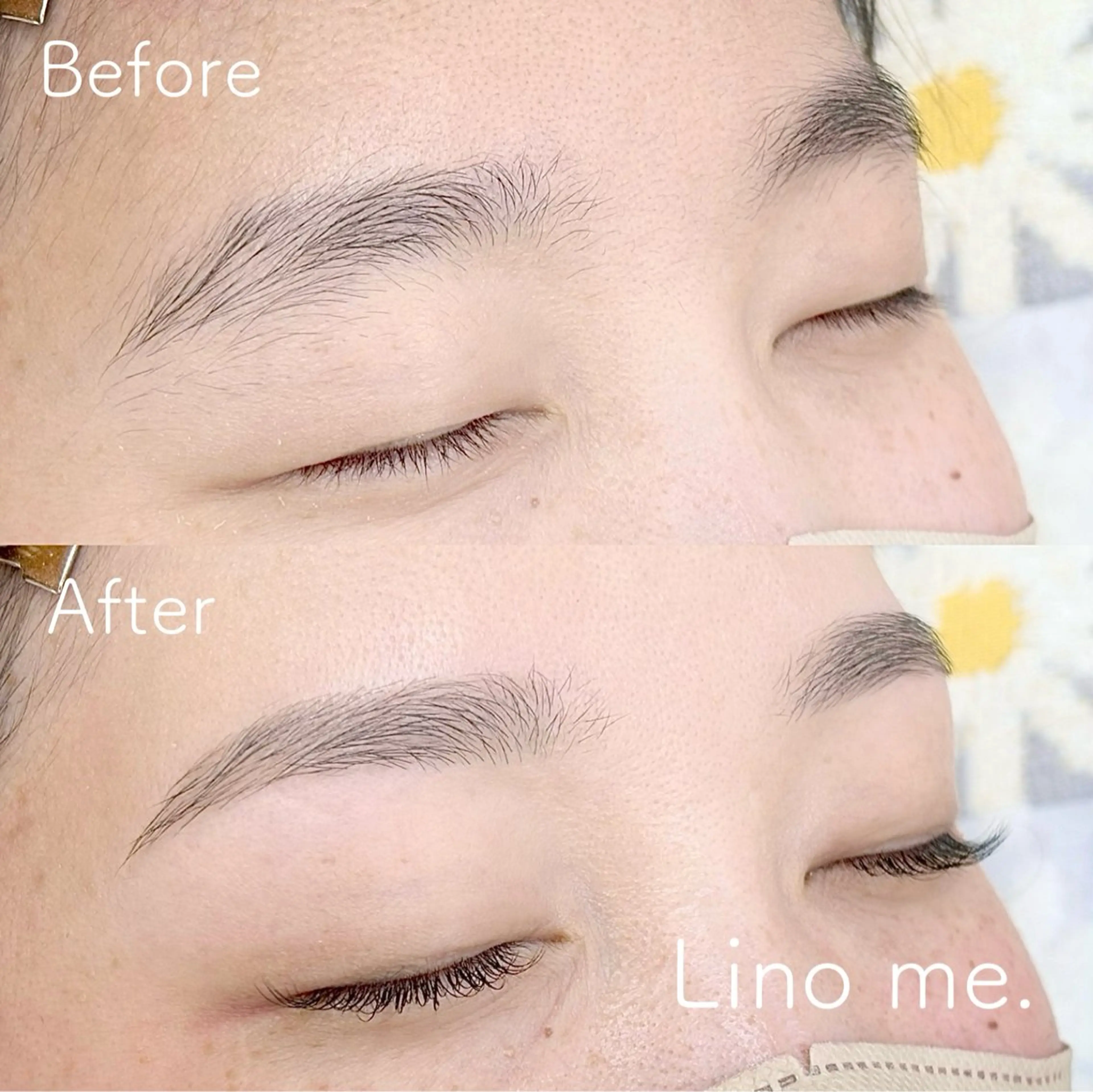 アイブロウ Lino me. かとうのマツエク・マツパデザイン