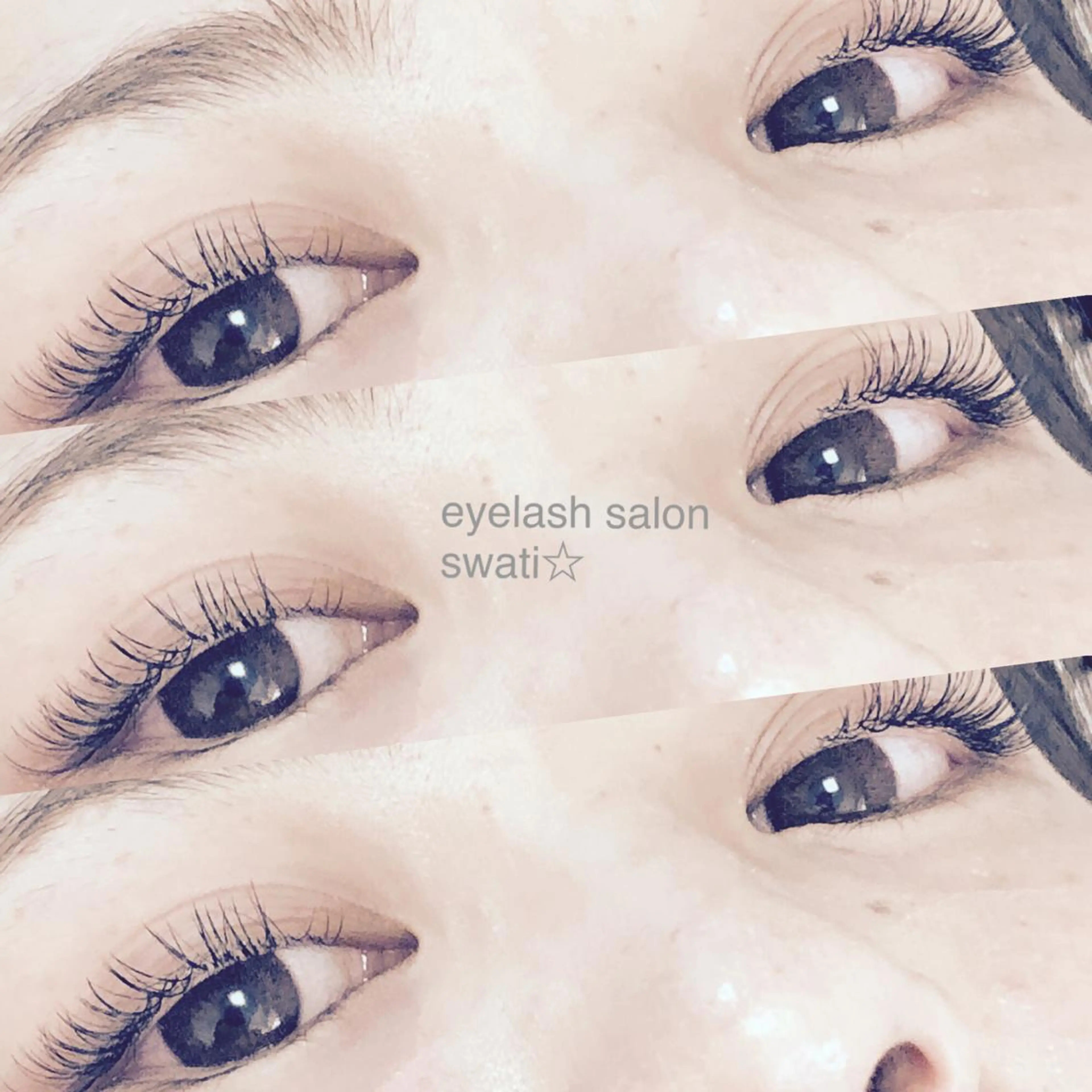 マツエク・マツパ Dカール フラットラッシュ ボリュームラッシュ マツパ＆マツエク swatiのマツエク・マツパデザイン