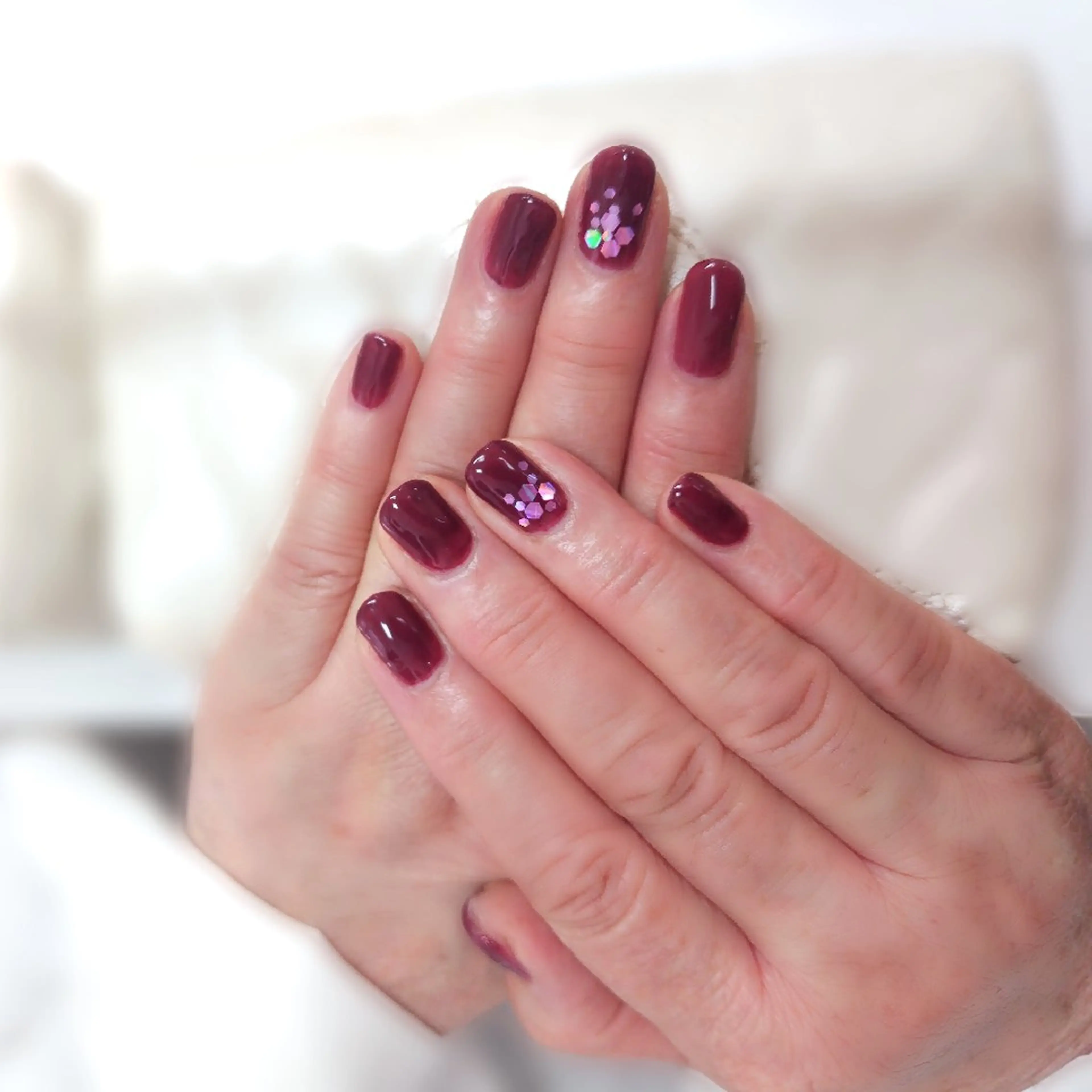 ネイル ハンドネイル 黒浜 ちなみのネイルデザイン