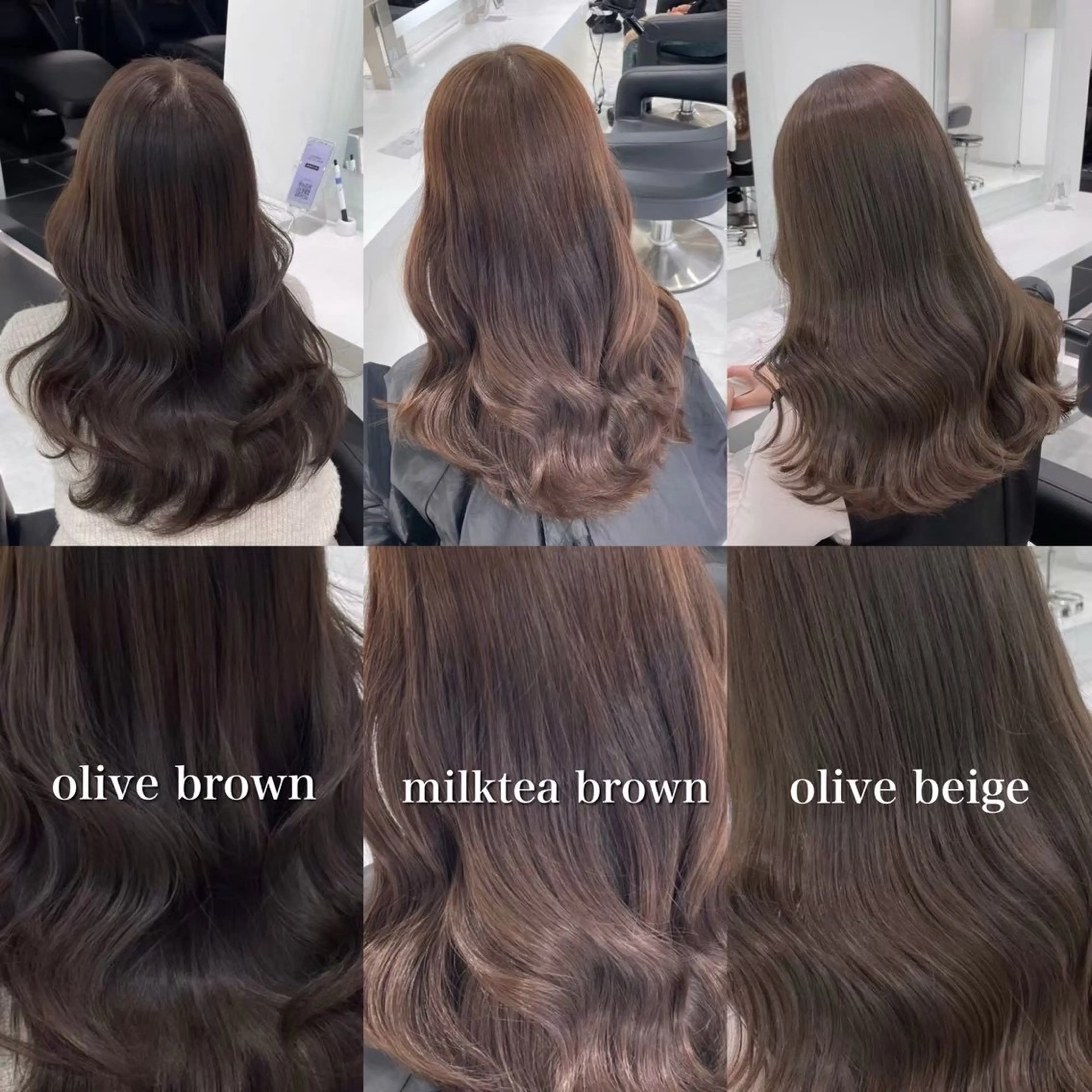 カラー ♡艶髪ブラウン himi♡のヘアスタイル