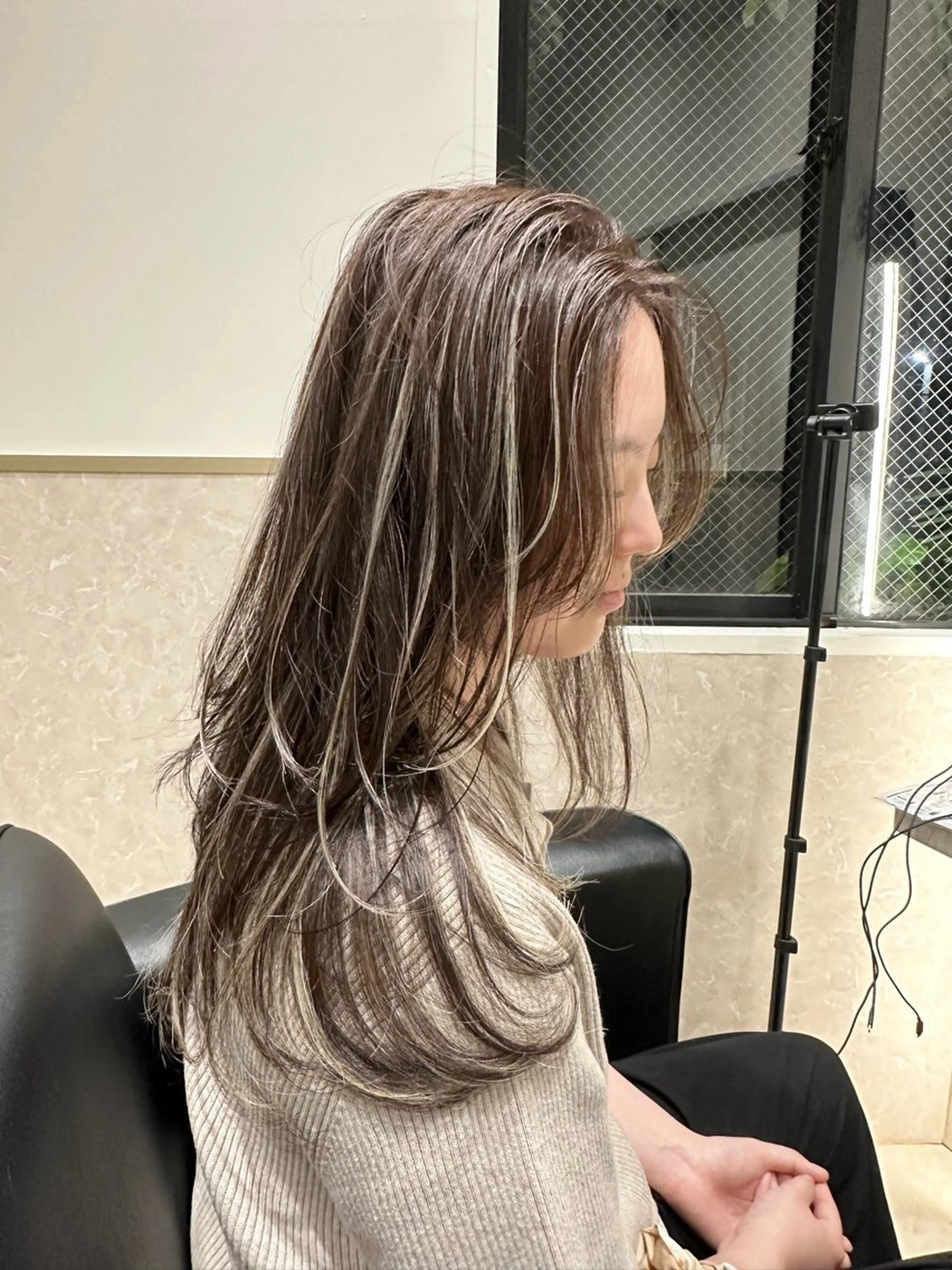 カラー Dimo＆所属・レイヤーカット /ダイスケのヘアスタイル