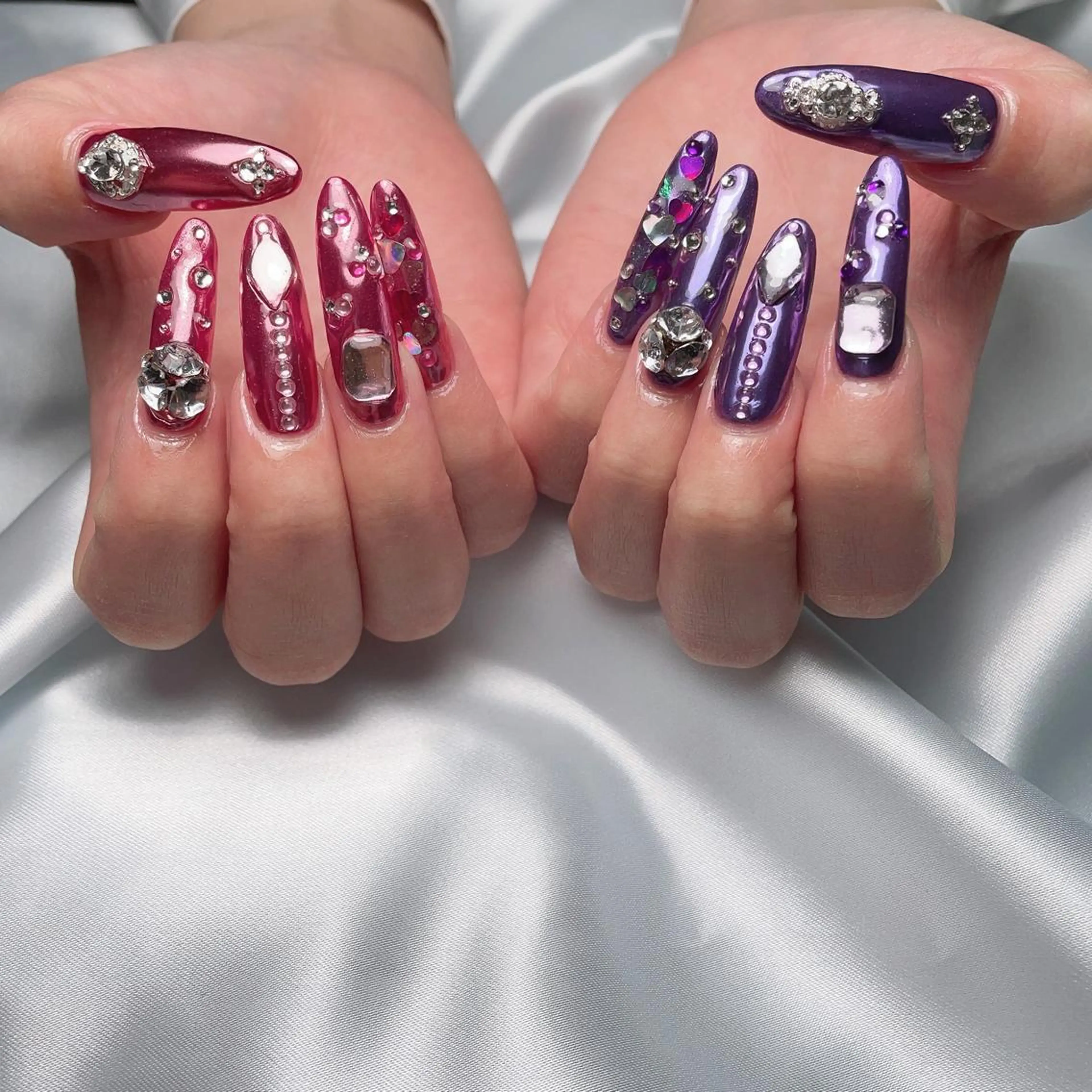 ネイル 長さ出し ロングネイル ミラーネイル ALL Nail &whiteningのその他イメージ