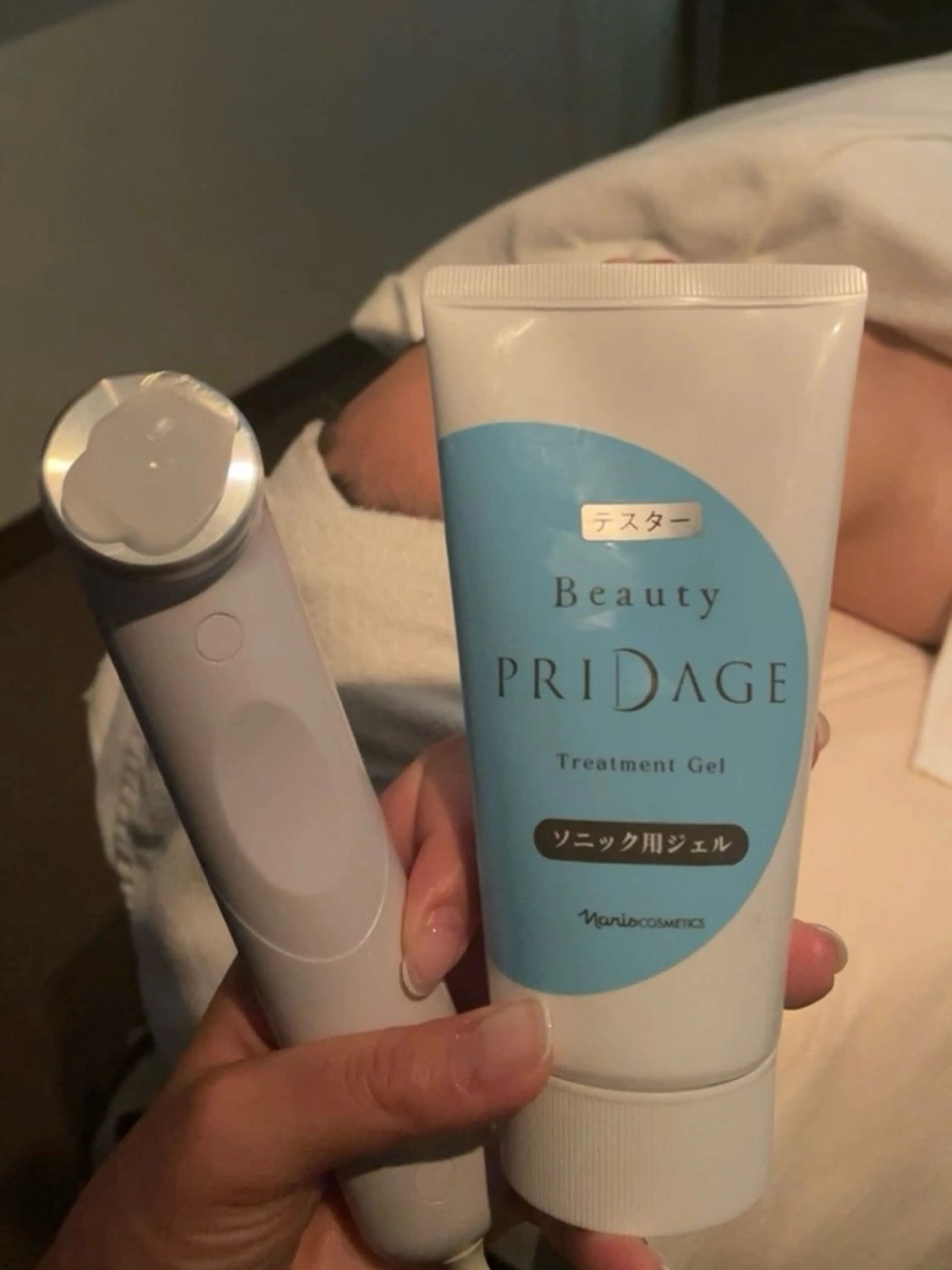 メンズ様もOK🙆🏻‍♀️お肌トラブルにお悩みの方は、まずカウンセリングから！機械を使った、超音波ソニックエステ💎の写真