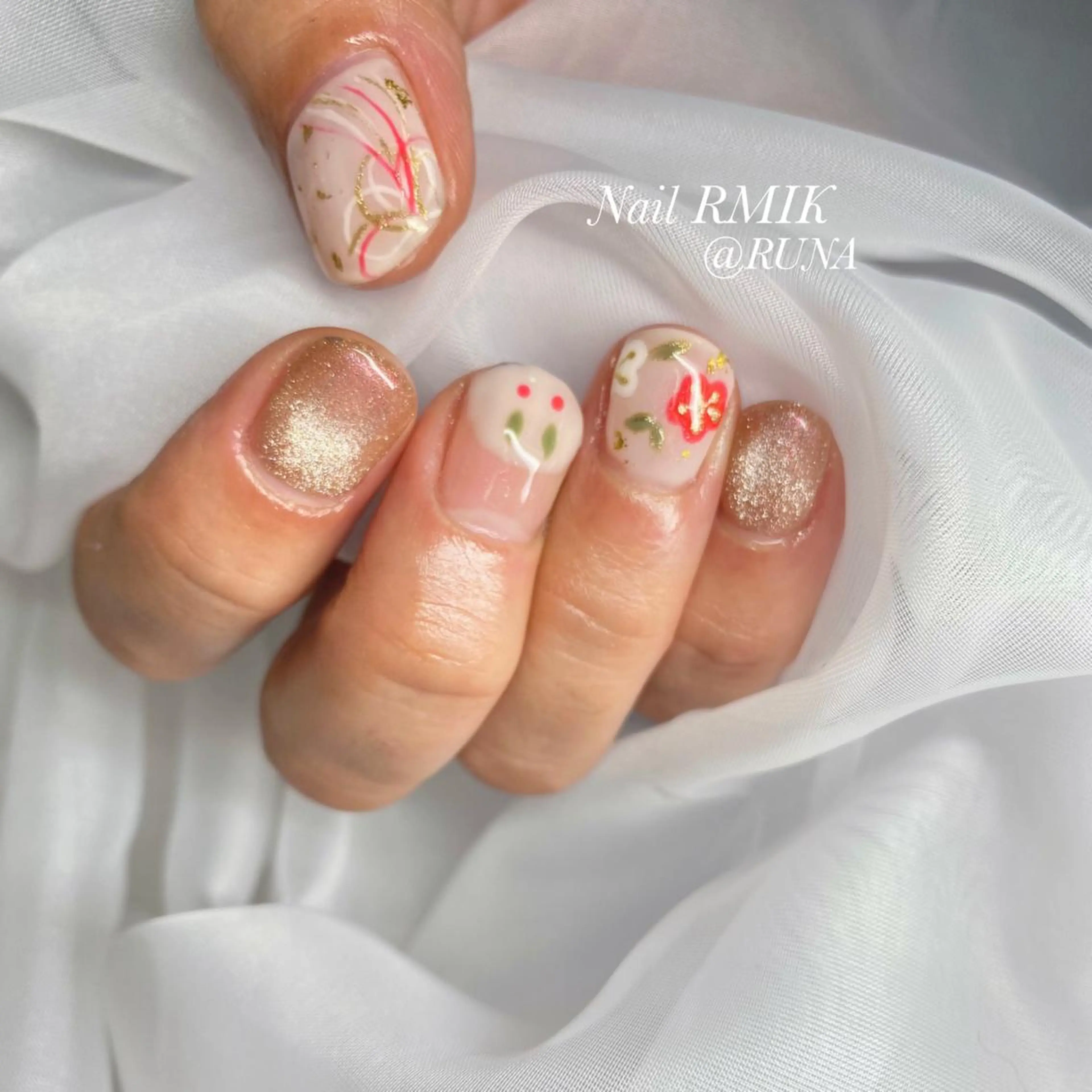 ネイル ハンドネイル nailsalon RMIKのネイルデザイン