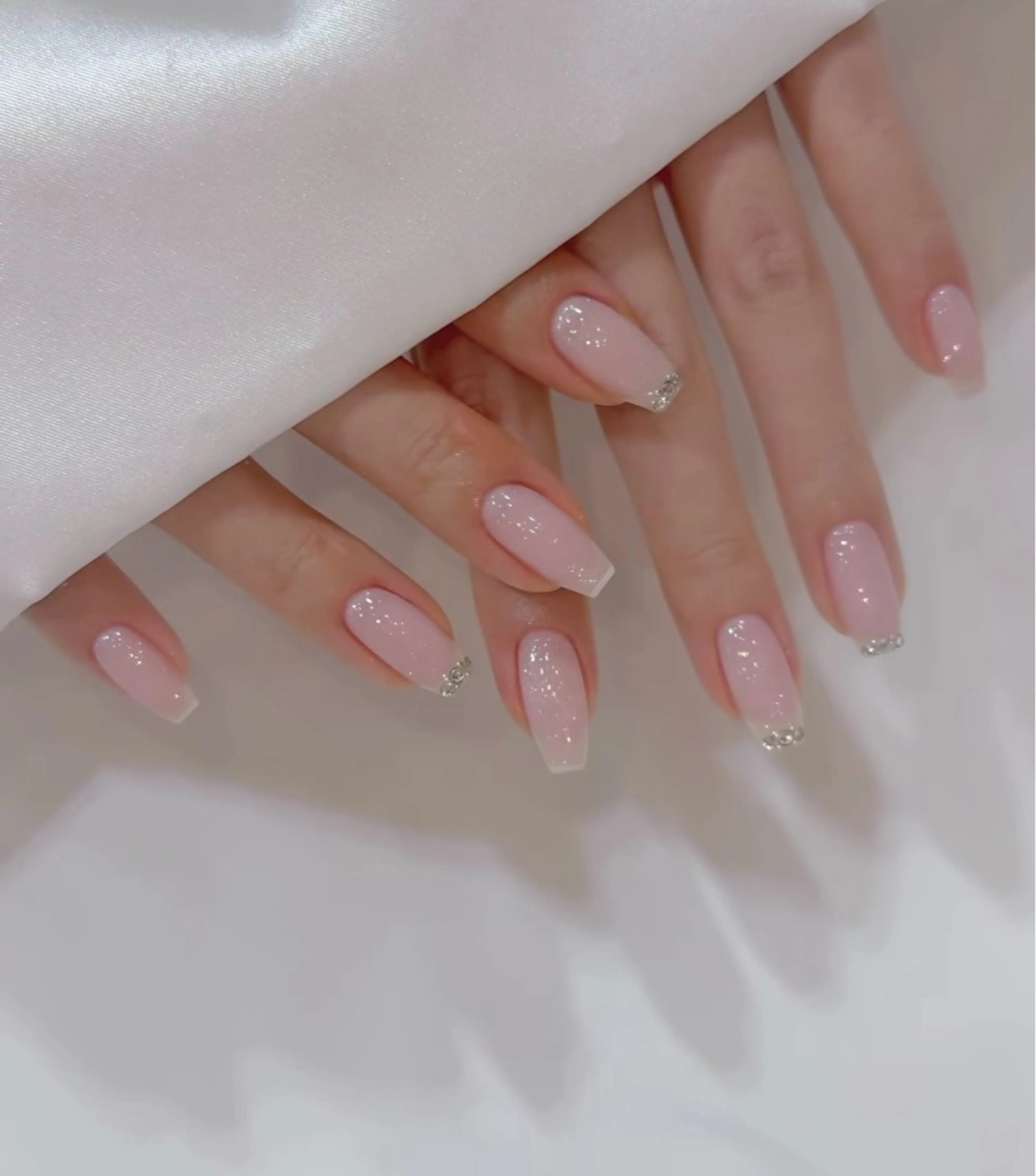 ネイル 韓国ネイル 持ち込み ニュアンスネイル ネイルチップ ハンドネイル TABI ANA.CHUOのネイルデザイン