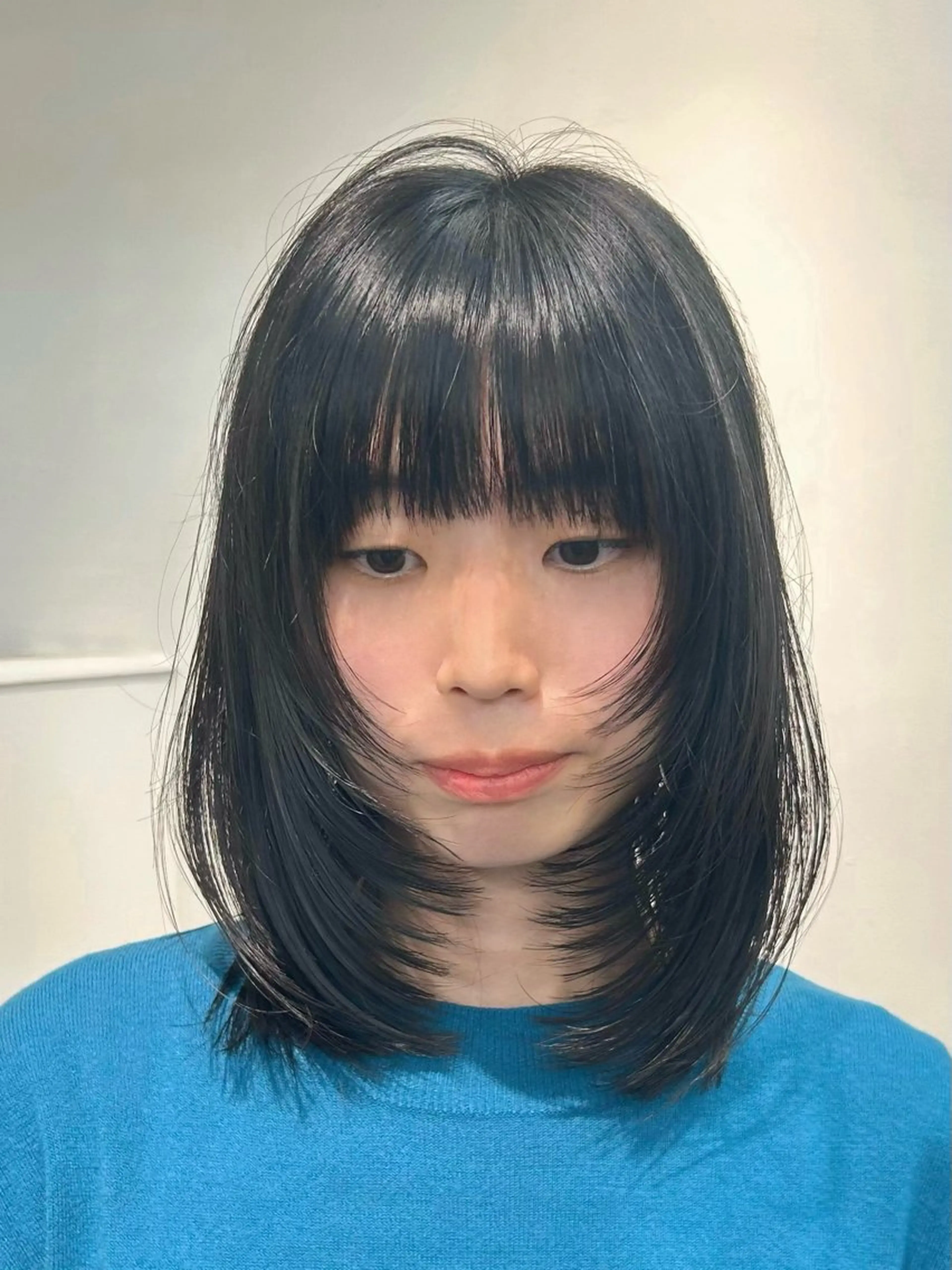 ミディアム ENIEN MAKE'S 立川所属・綾/ベージュカラー /パーマ🩰のヘアスタイル