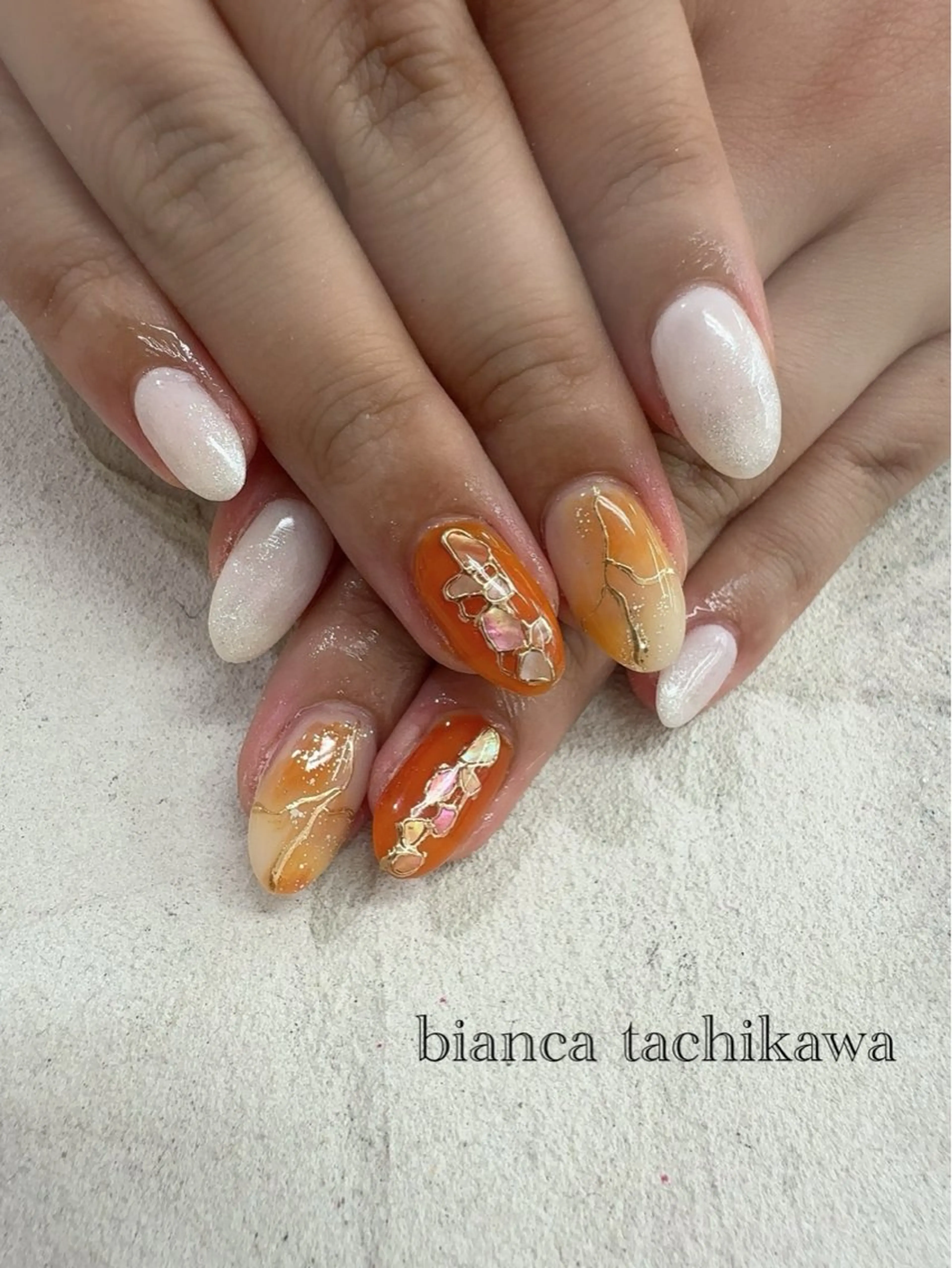 ネイル 🌺Bianca立川 HAGA🌺のネイルデザイン