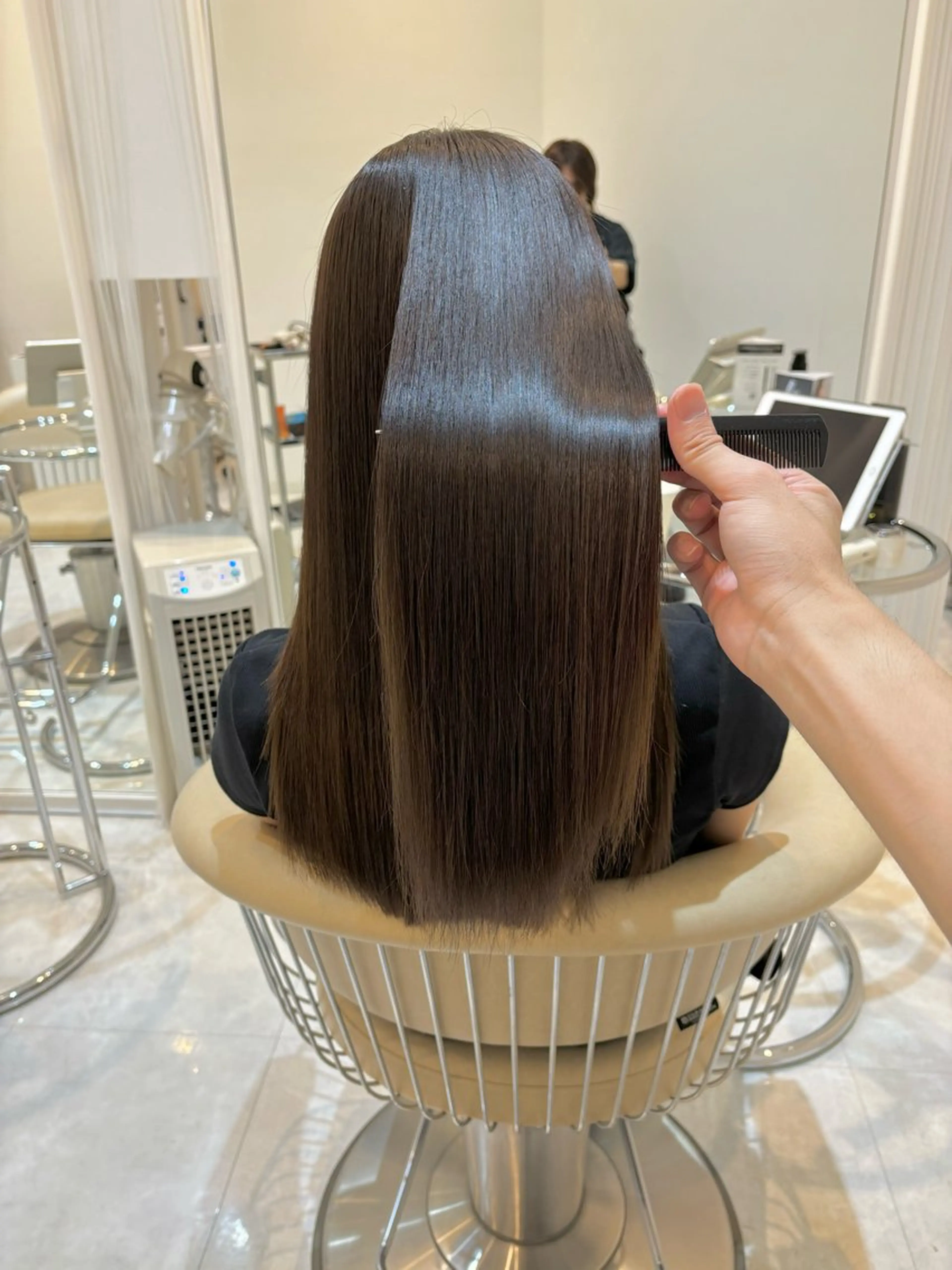 カット＋髪質改善トリートメント¥29700→¥13200の写真