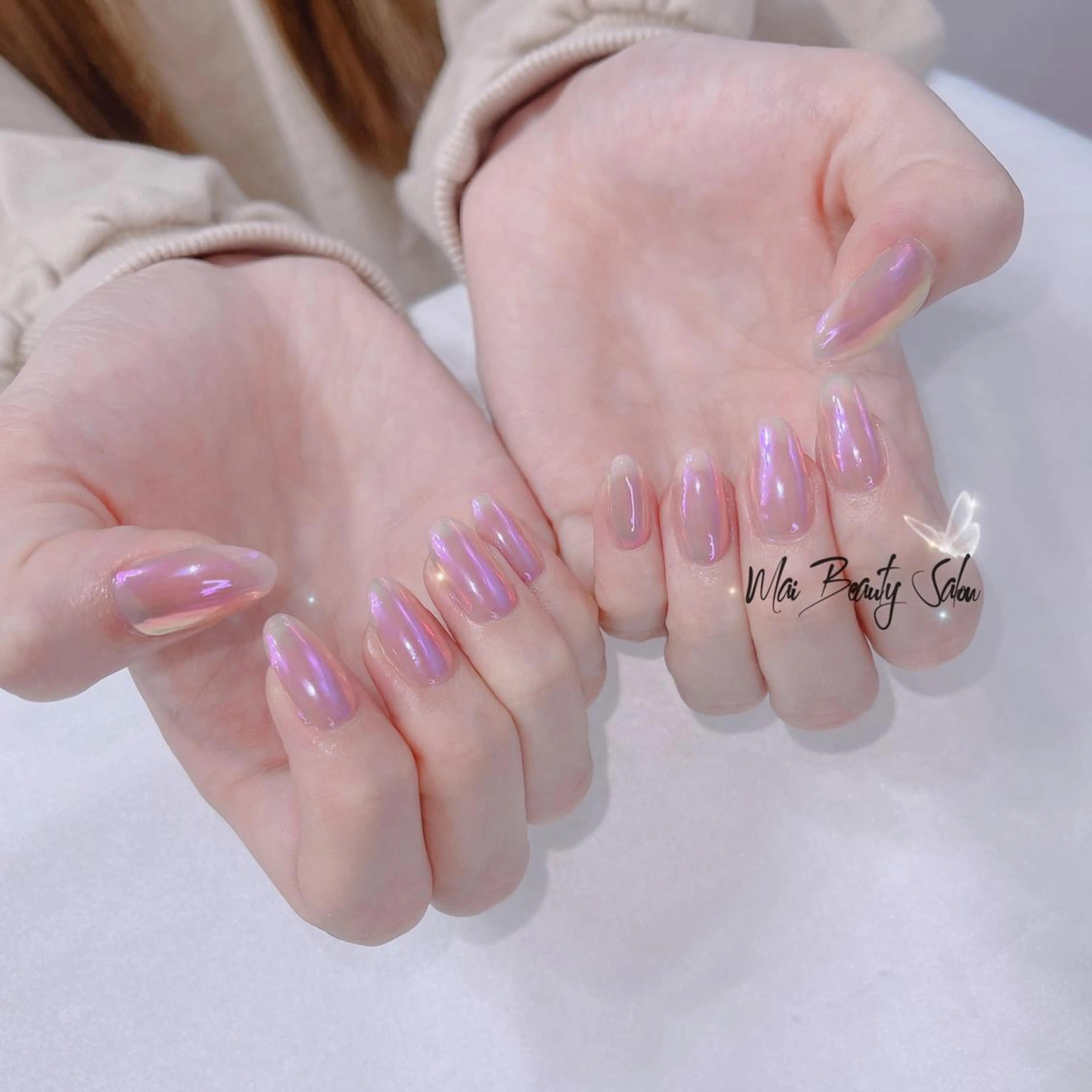 ネイル ジェルネイル パラジェル ワンホンネイル MaiBeauty DanHiのネイルデザイン