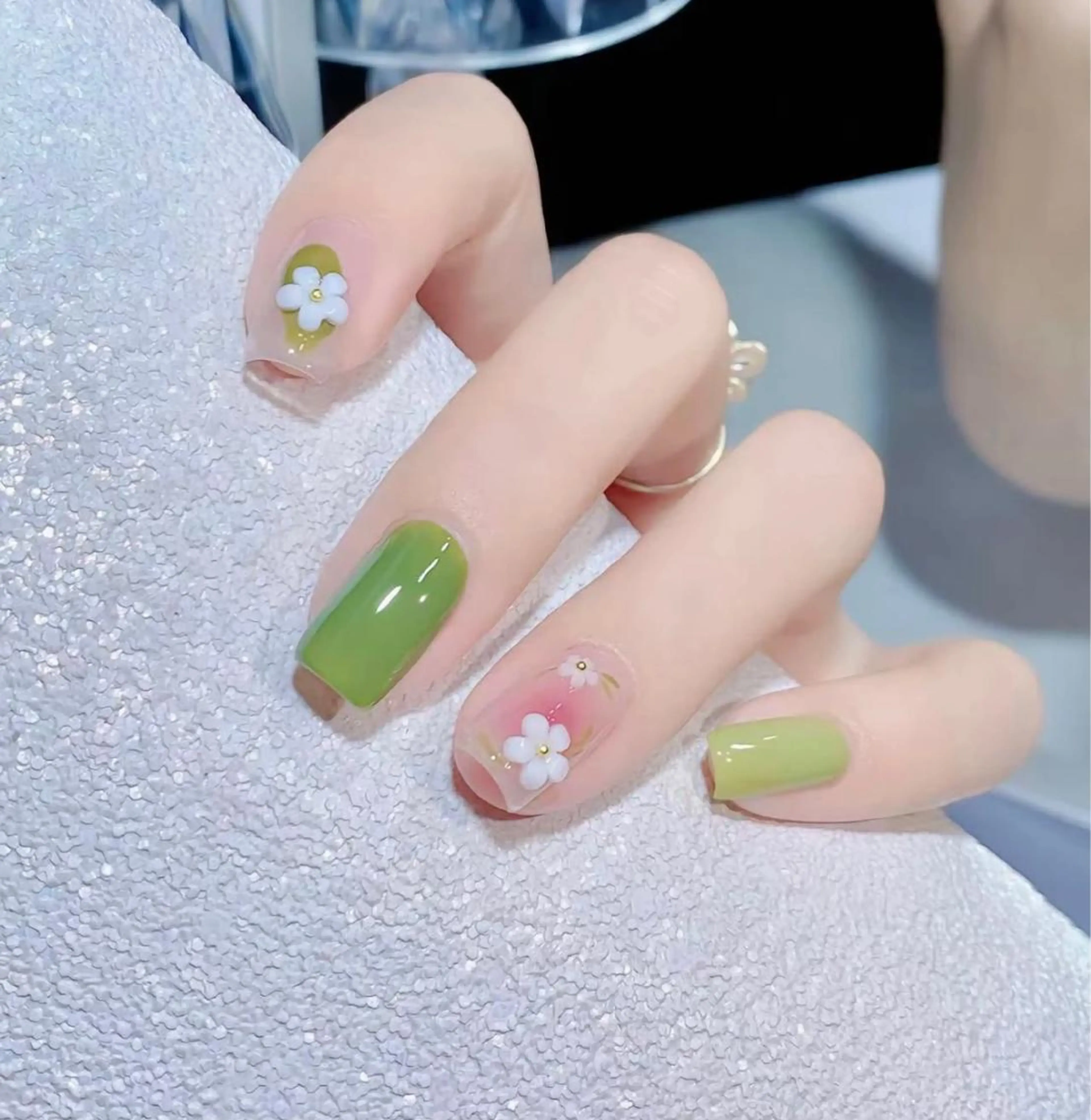 ネイル M🌷nail 長さだし専門店のネイルデザイン