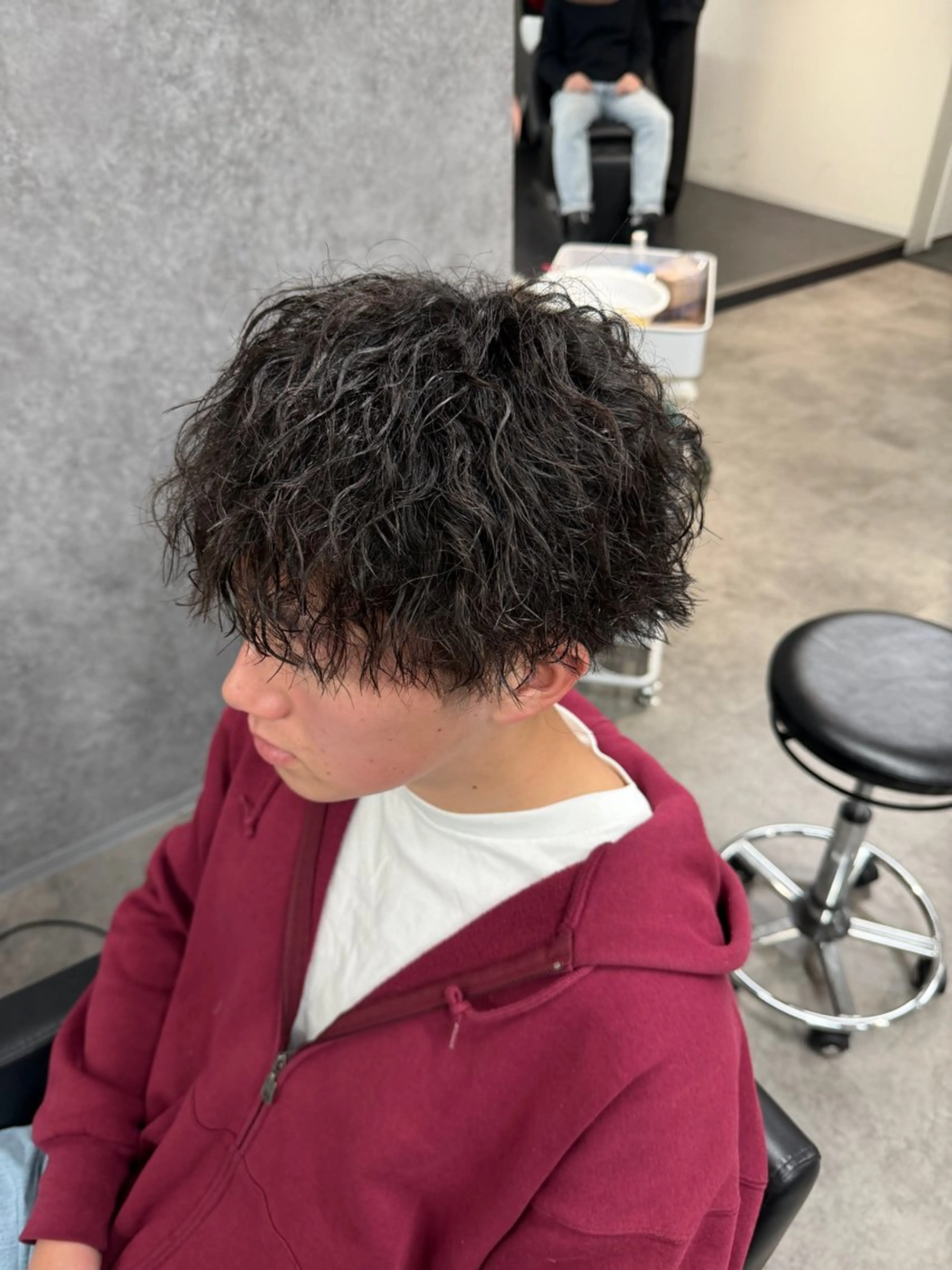 パーマ カット パーマ トリートメント シャドウパーマ/立川 メンズ/コタロウのヘアスタイル