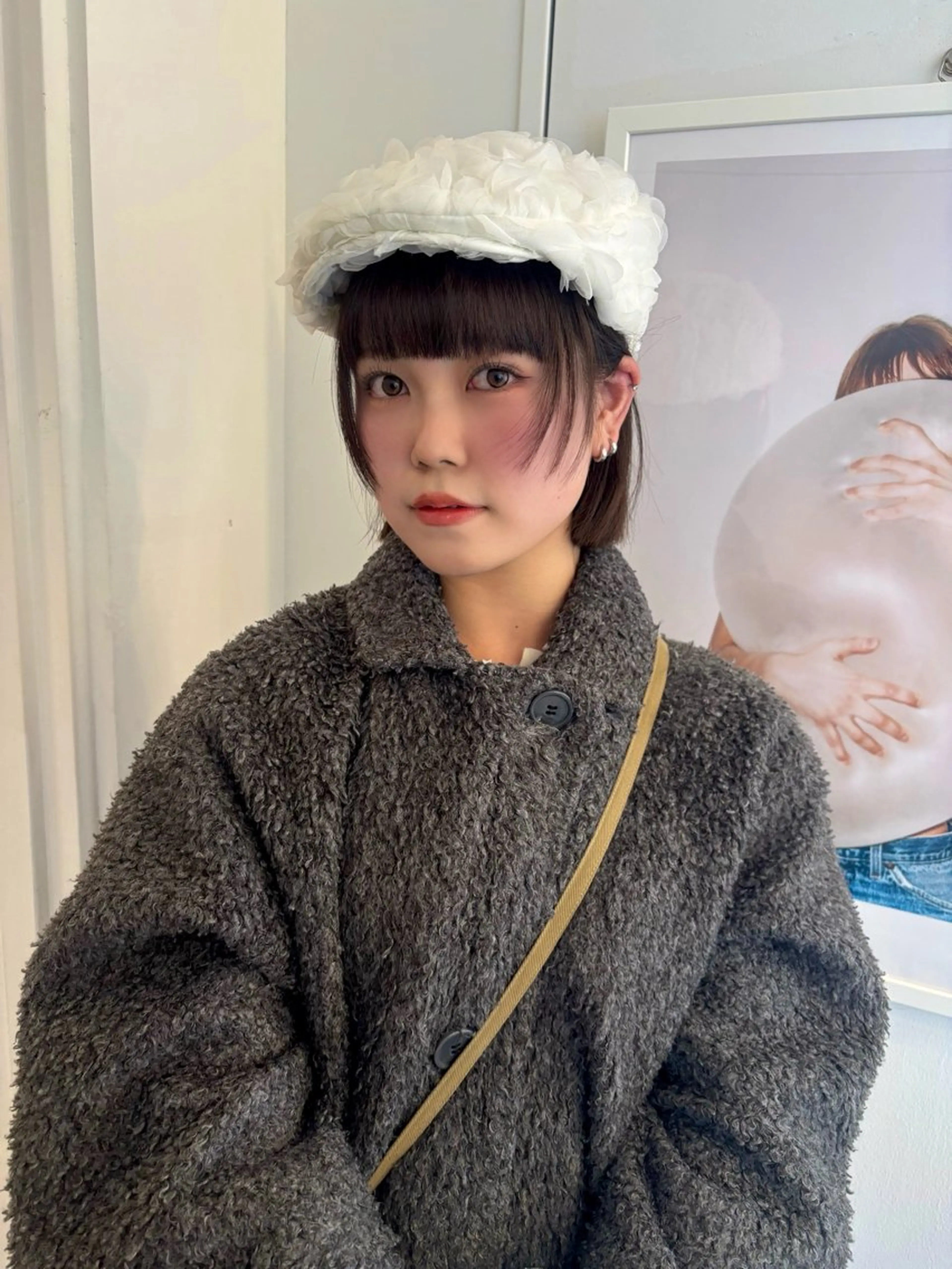 ショート カラー カット ヘアカラー riria/ボブ /ブラウンカラー🎀のヘアスタイル