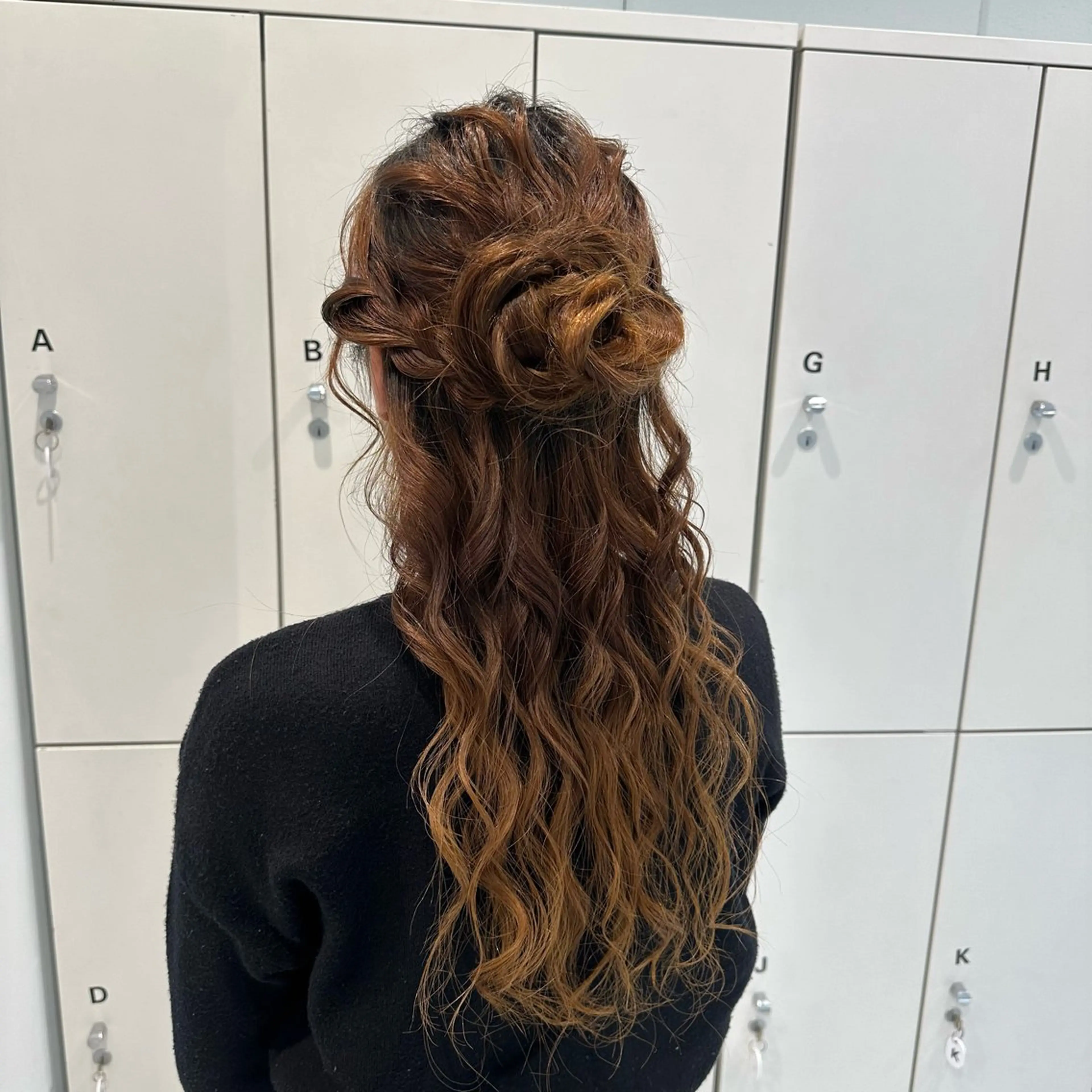 ロング ヘアアレンジ なりた るいのヘアスタイル