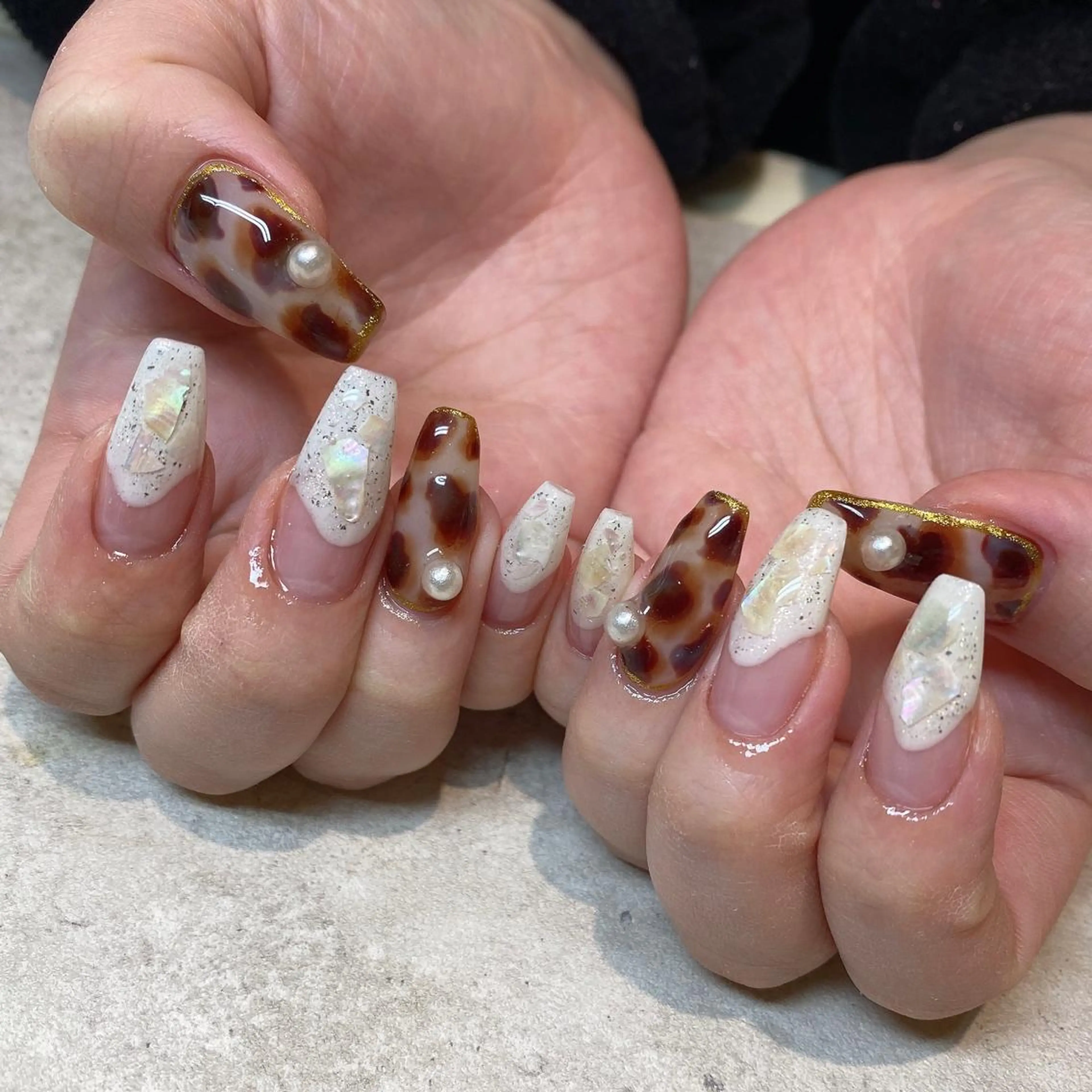 ネイル ハンドネイル among アマン所属・lecoa_ kana／amongのネイルデザイン