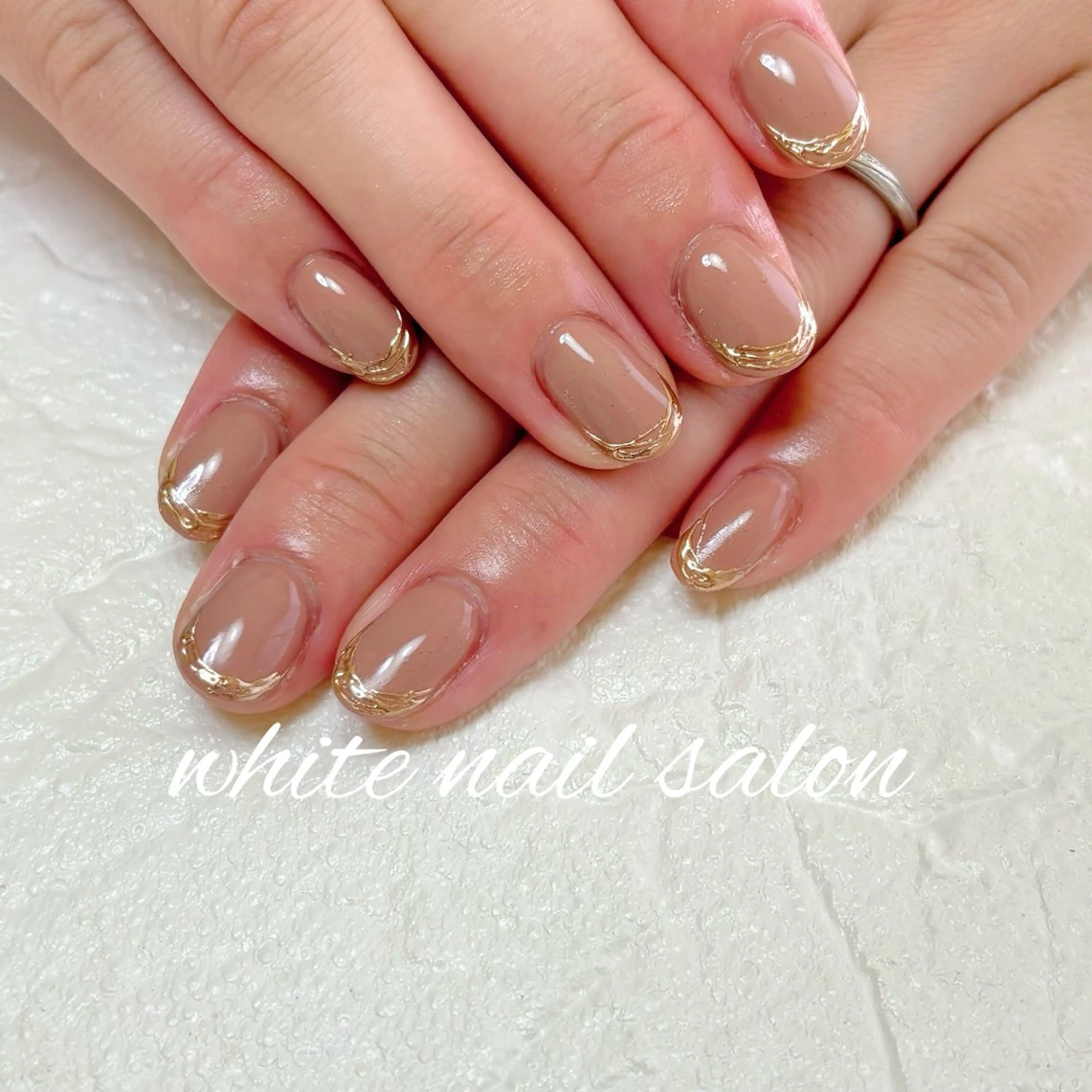 ネイル フットネイル 持ち込み ハンドネイル white nail salonのネイルデザイン