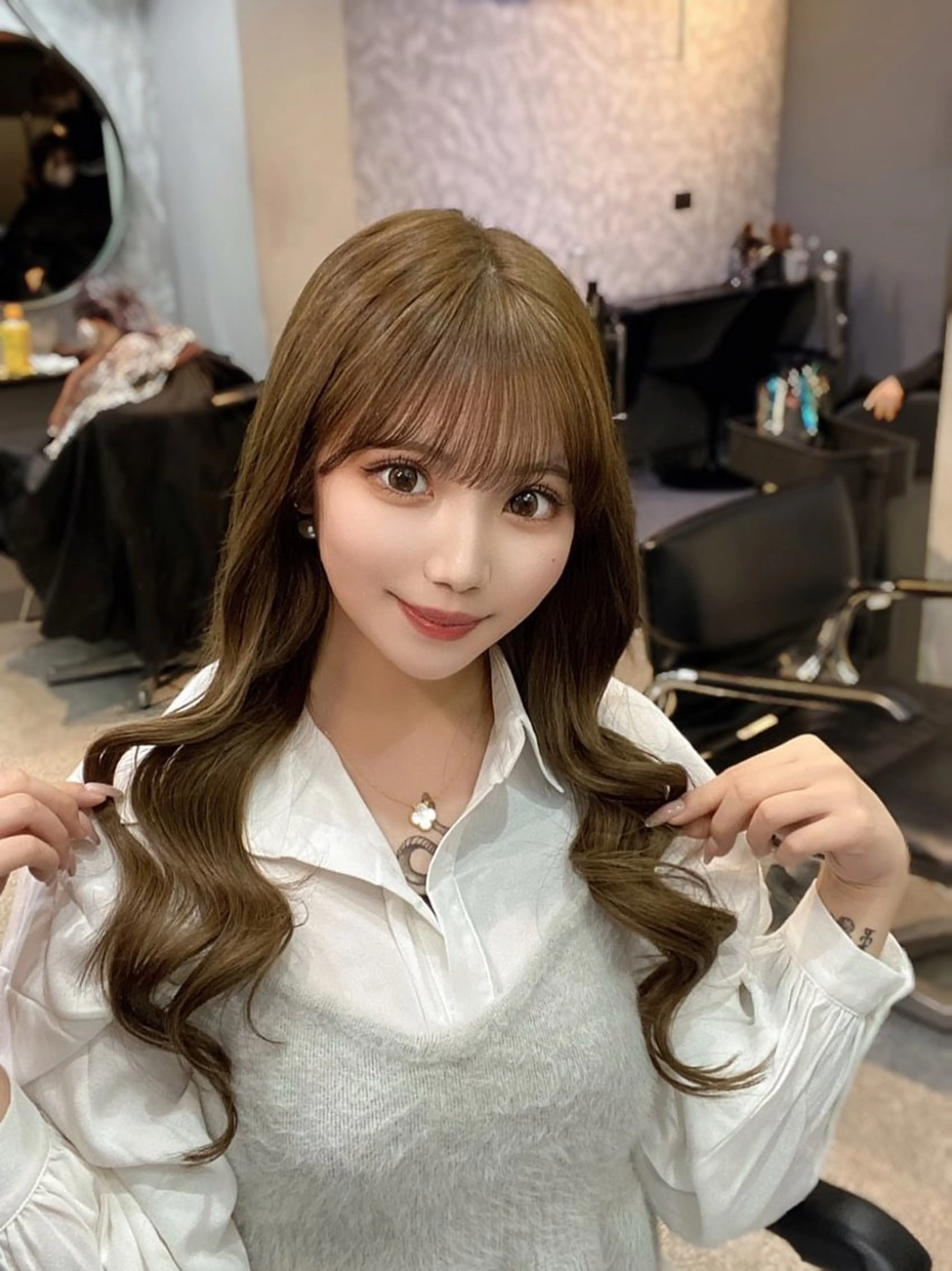 ロング エクステ エクステ 👑最高級エクステ 👑新宿/タイセイのヘアスタイル