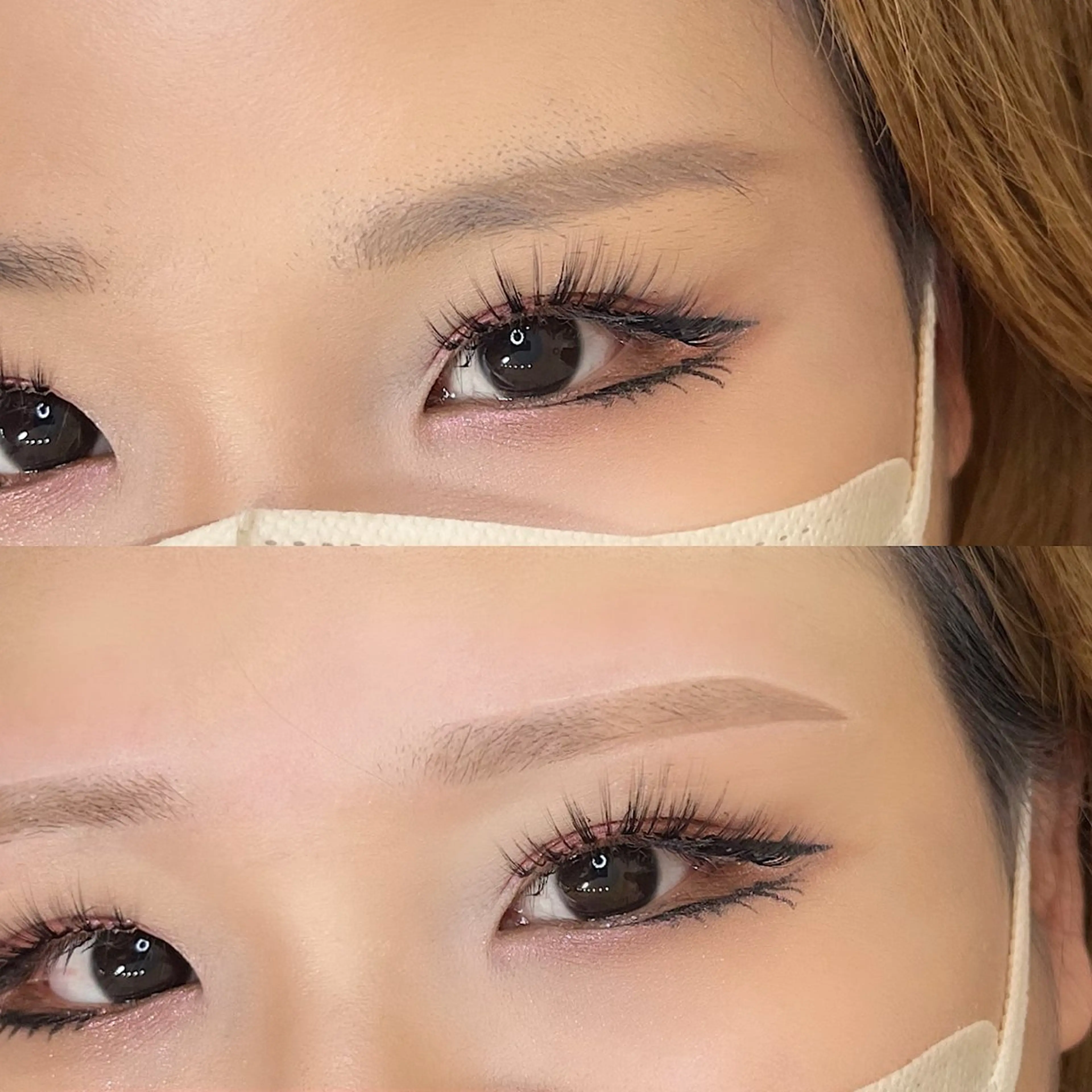 アイブロウ LEDマツエク マツパ撮影モデル募集のマツエク・マツパデザイン