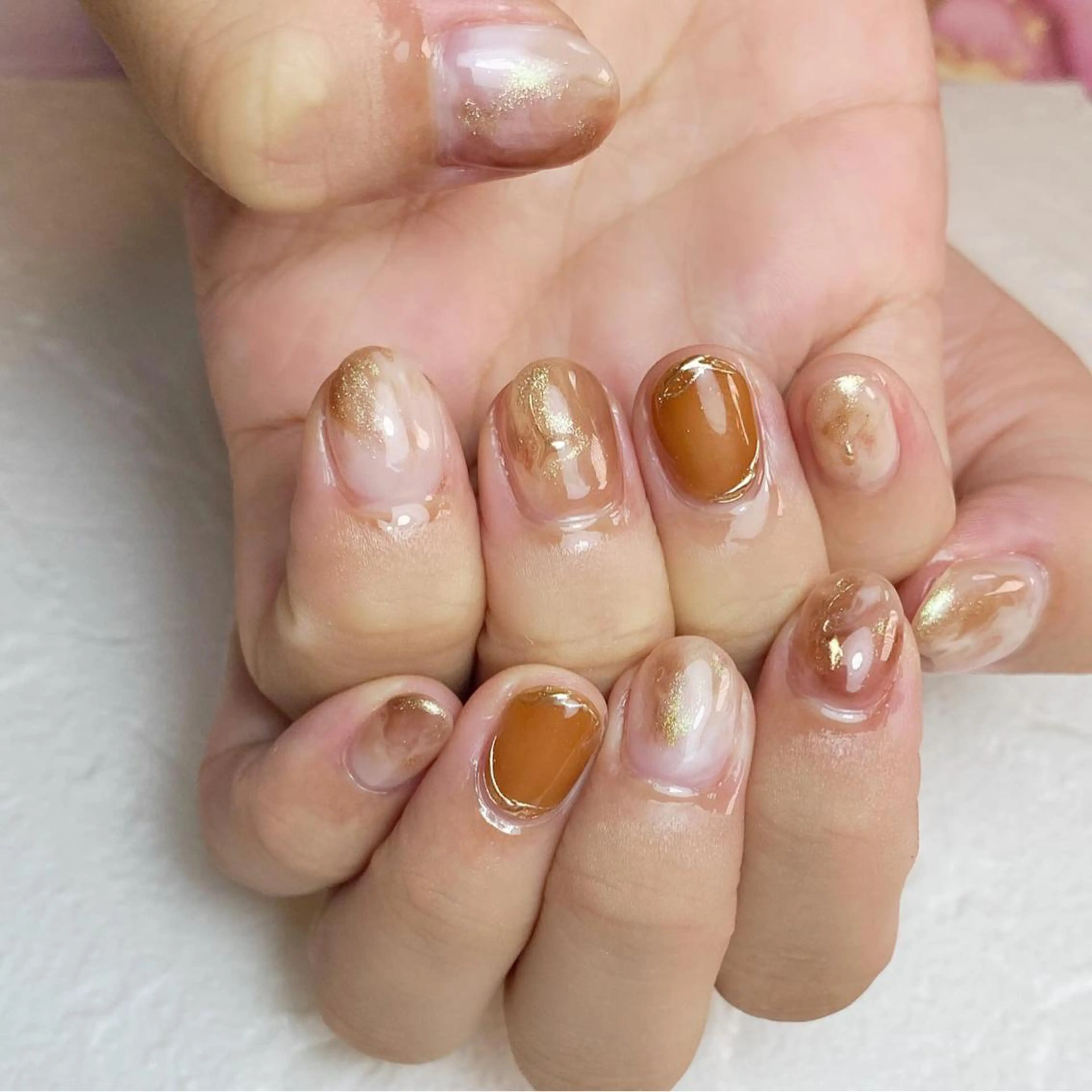 ネイル ニュアンスネイル ハンドネイル Nail ameria megu所属・ameria meguのネイルデザイン