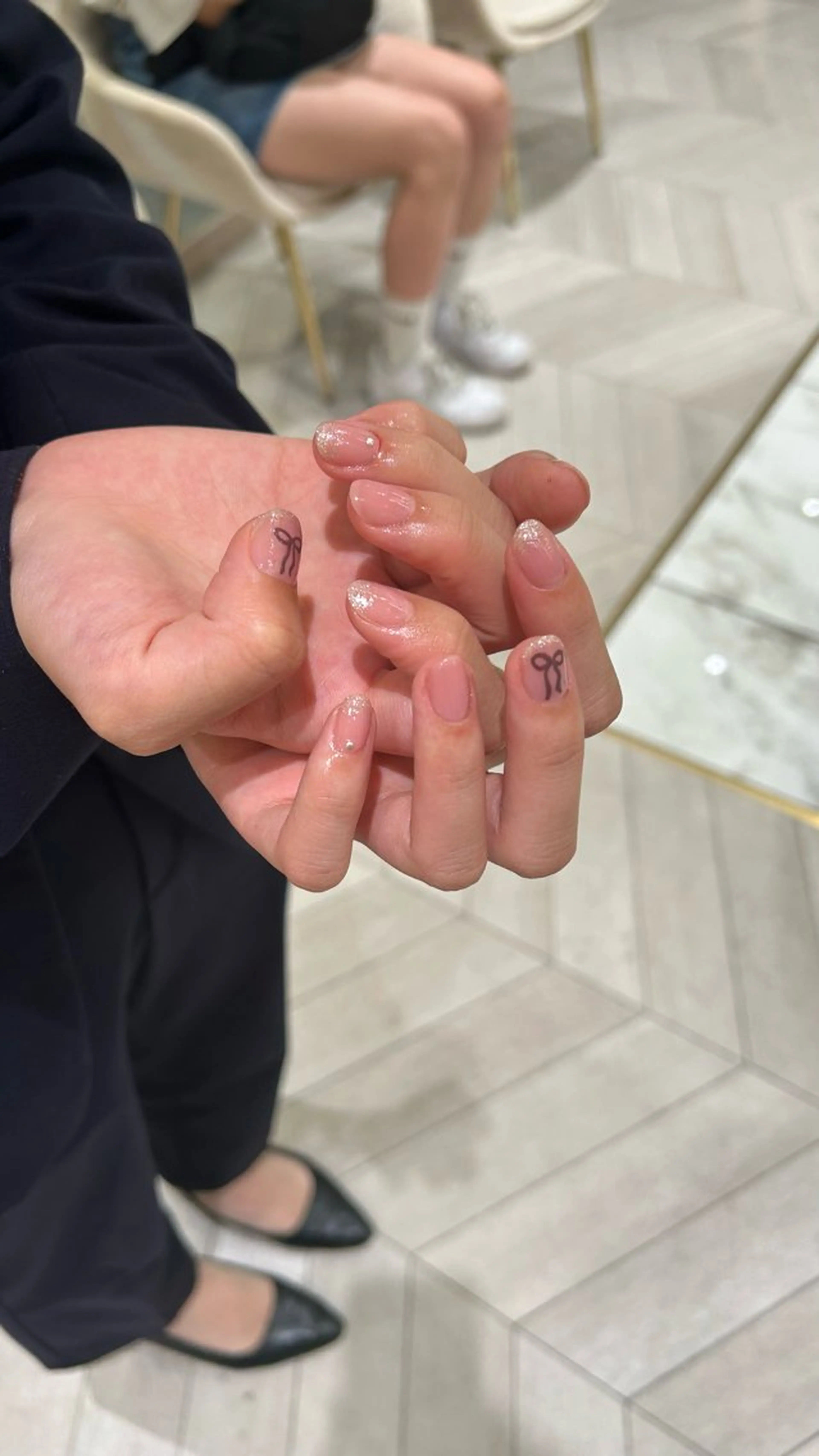 ネイル ꪆৎ平行アーチ ྀི ワカナの眉毛・アイブロウイメージ