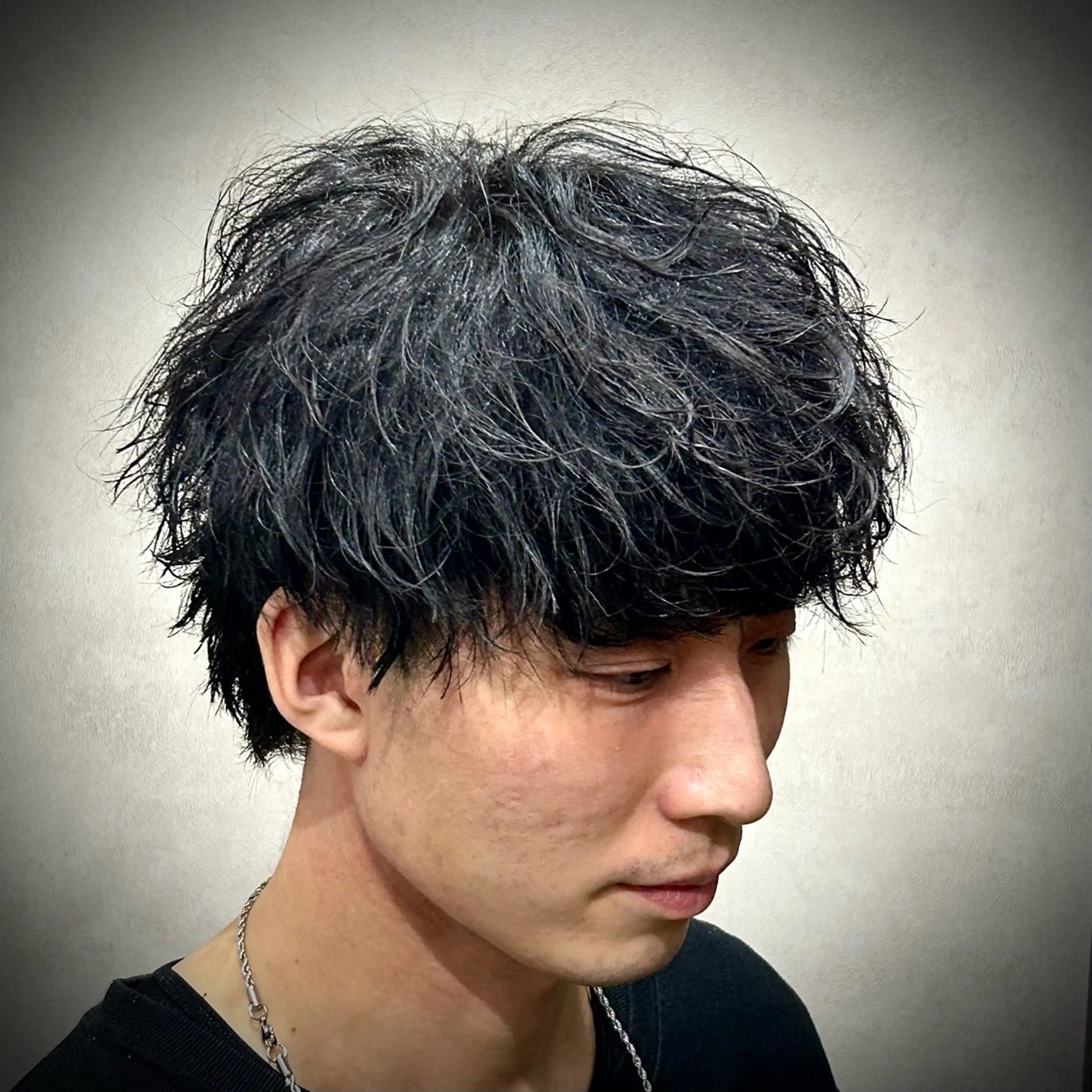 メンズ マッシュ 革命🔥ツイスパ/フ ェザー特化SHOTAのヘアスタイル