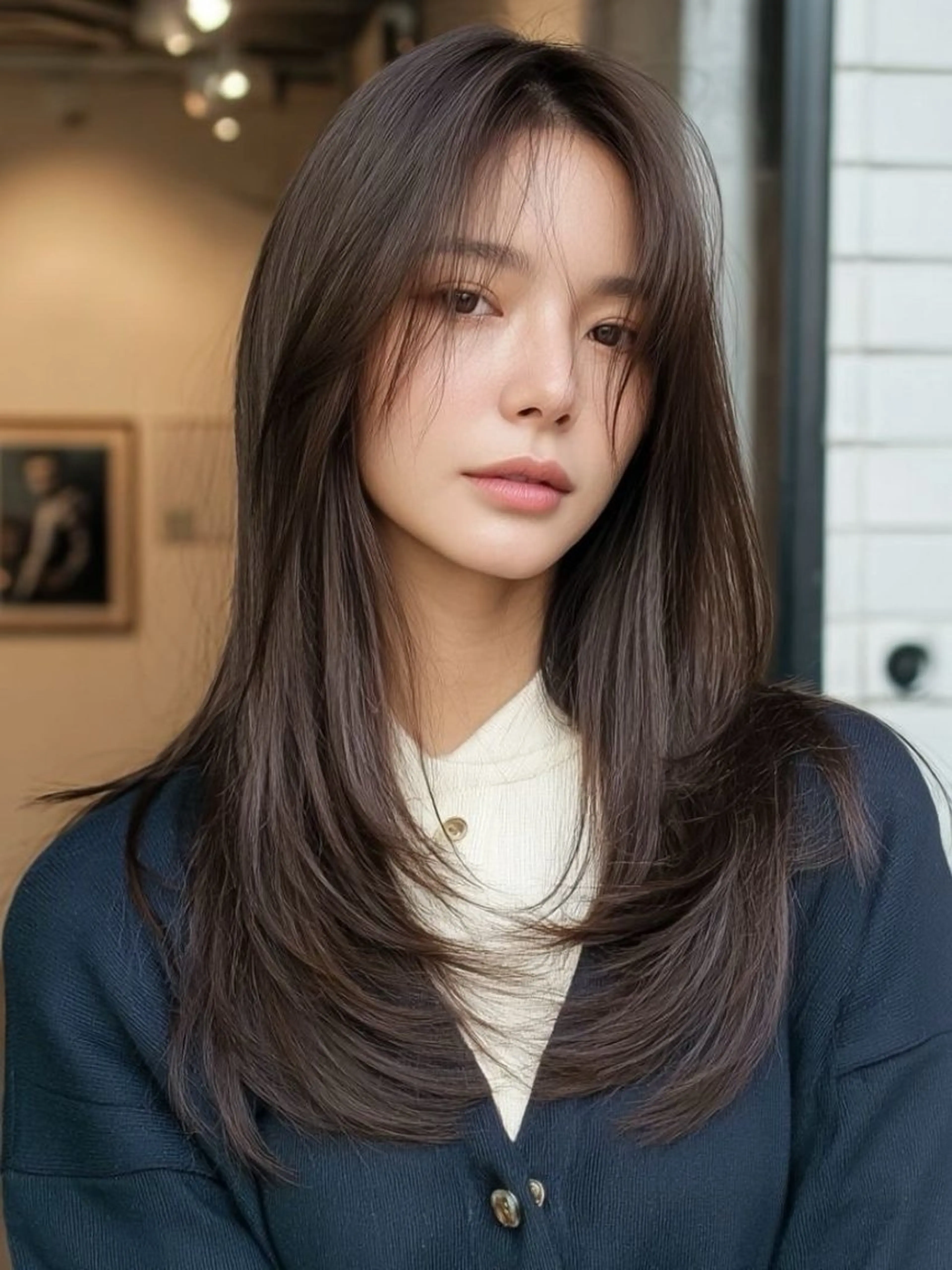 ロング ☁️透明感カラー× レイヤー ☁️ノアのヘアスタイル