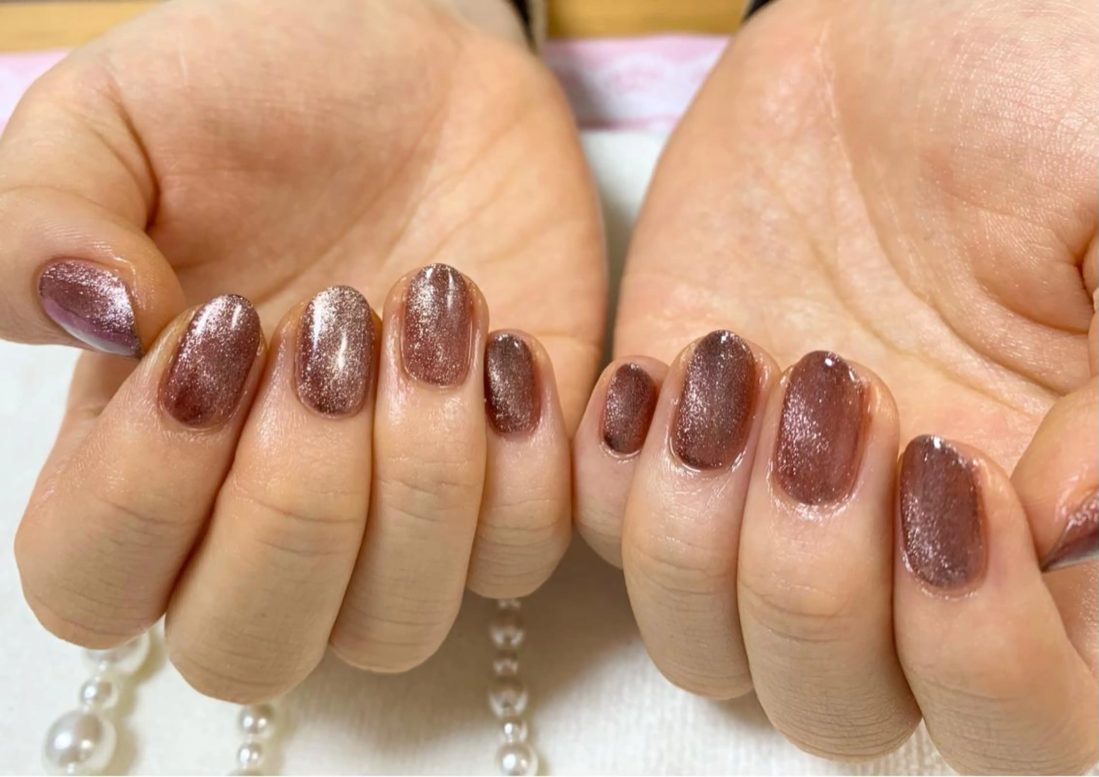 ネイル マグネットネイル 手塚 里奈のネイルデザイン