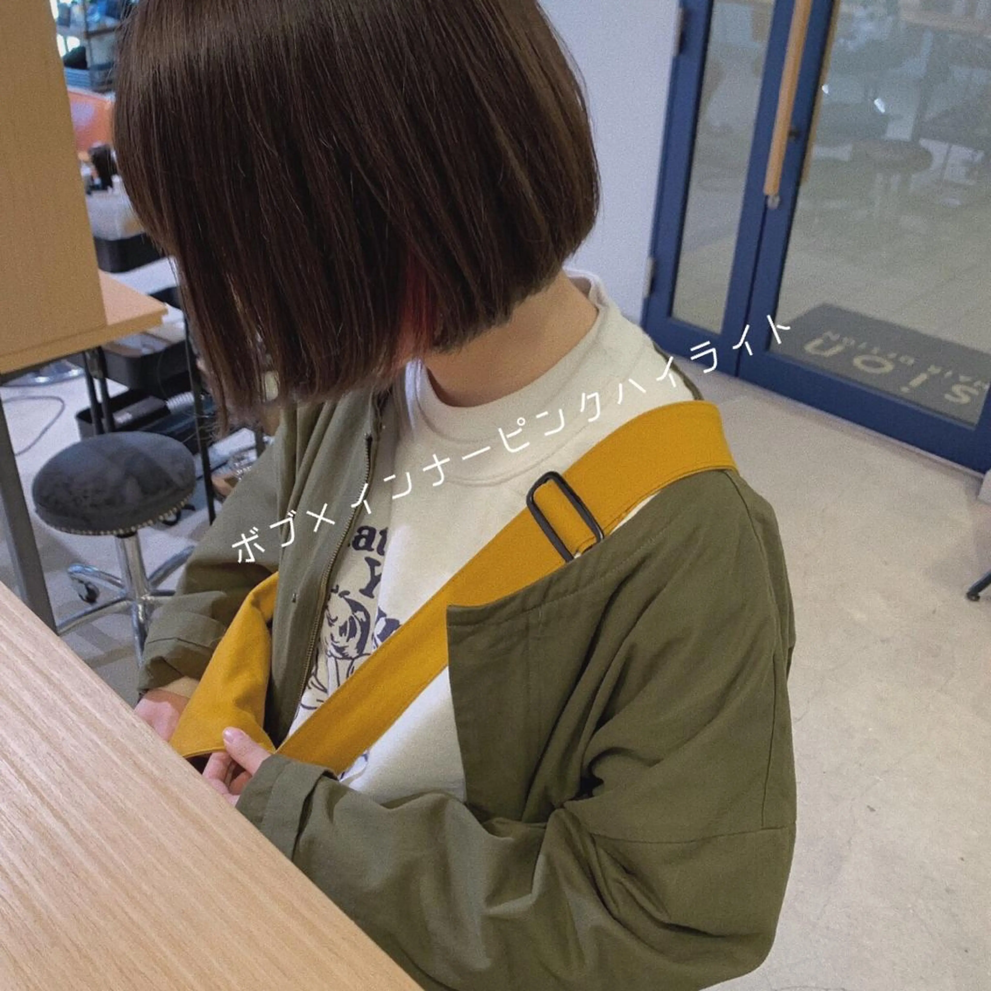 ショート カラー 長井 徹行のヘアスタイル