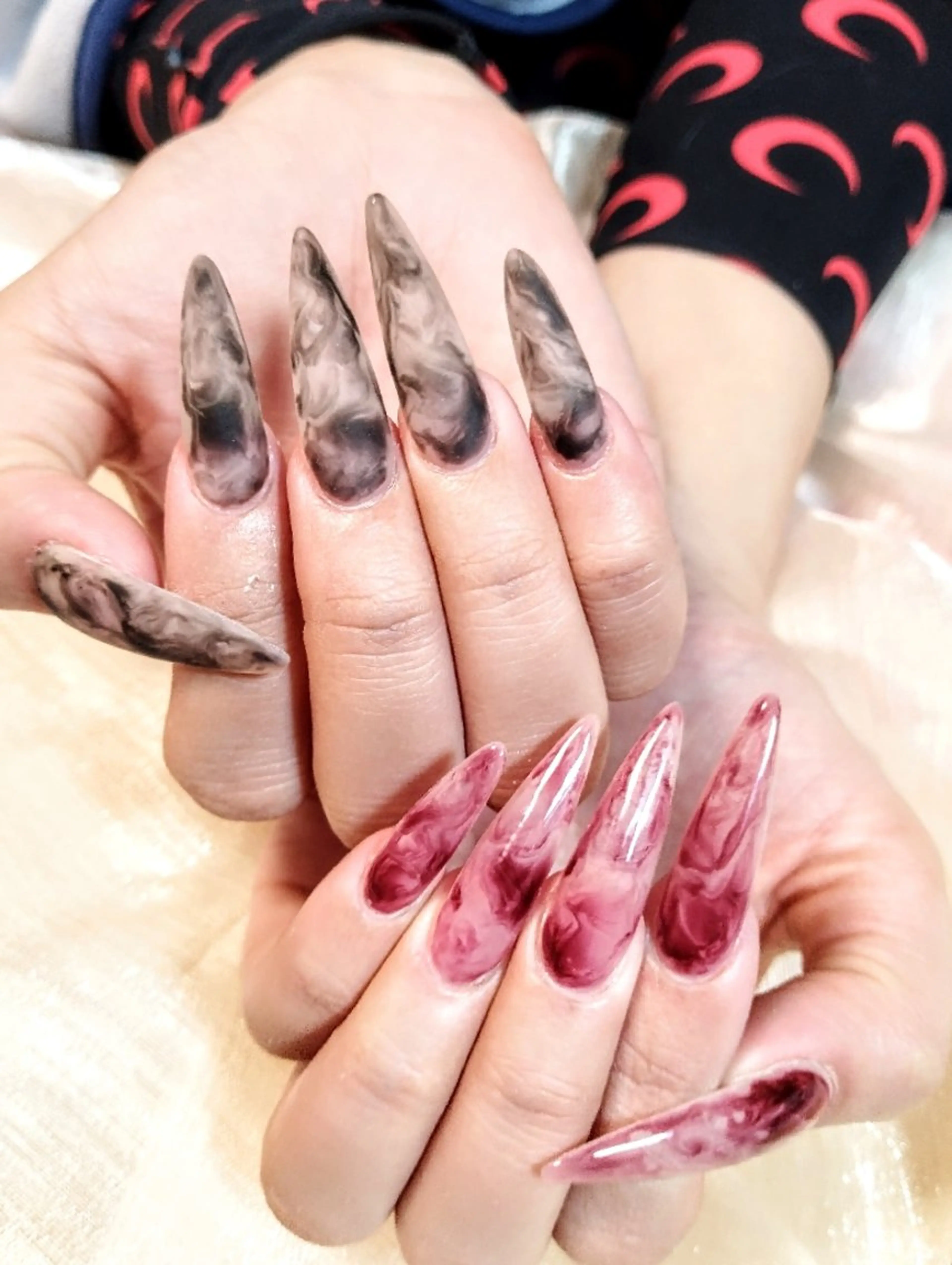 ネイル マットネイル ハンドネイル ハンドケア ＤI'A ネイルサロンのネイルデザイン