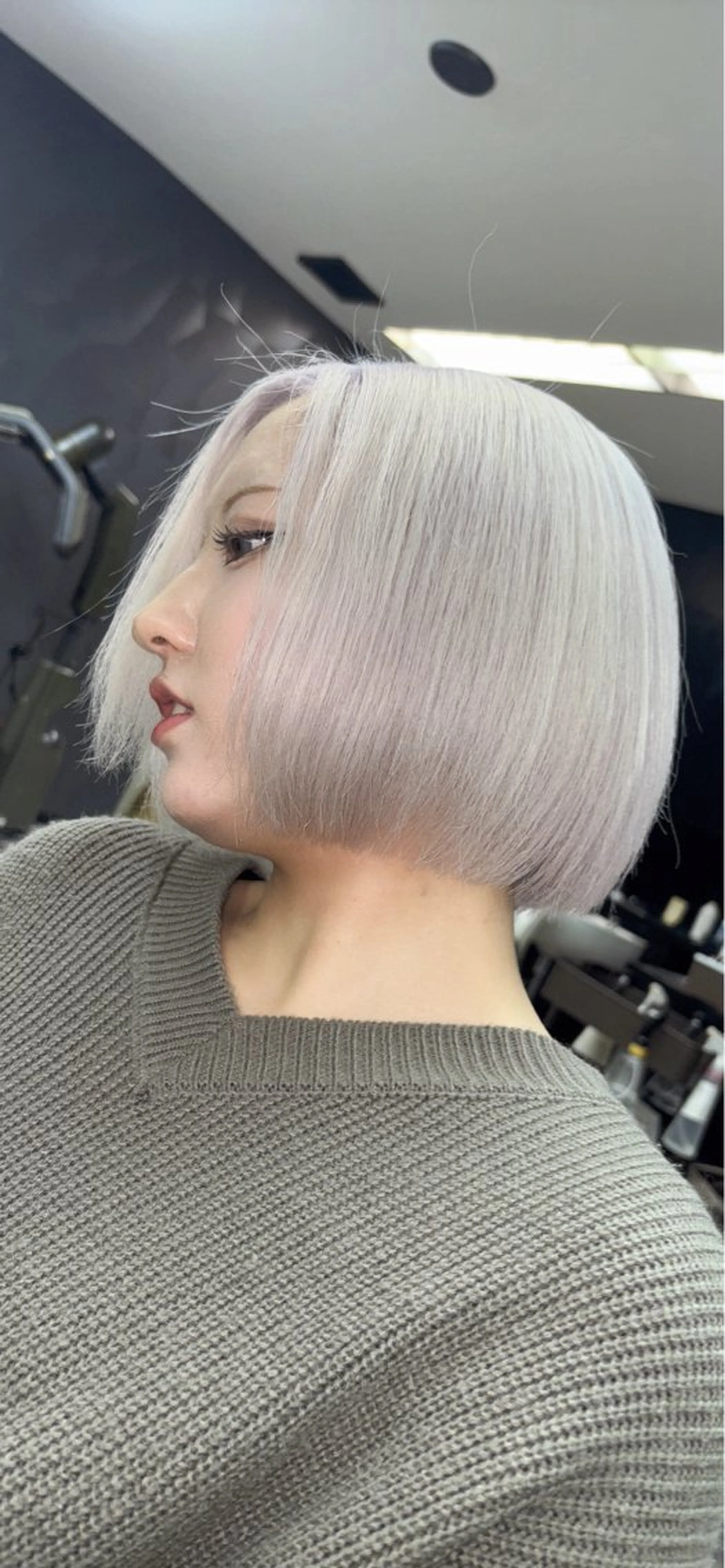 ミディアム 飯富 信二のヘアスタイル