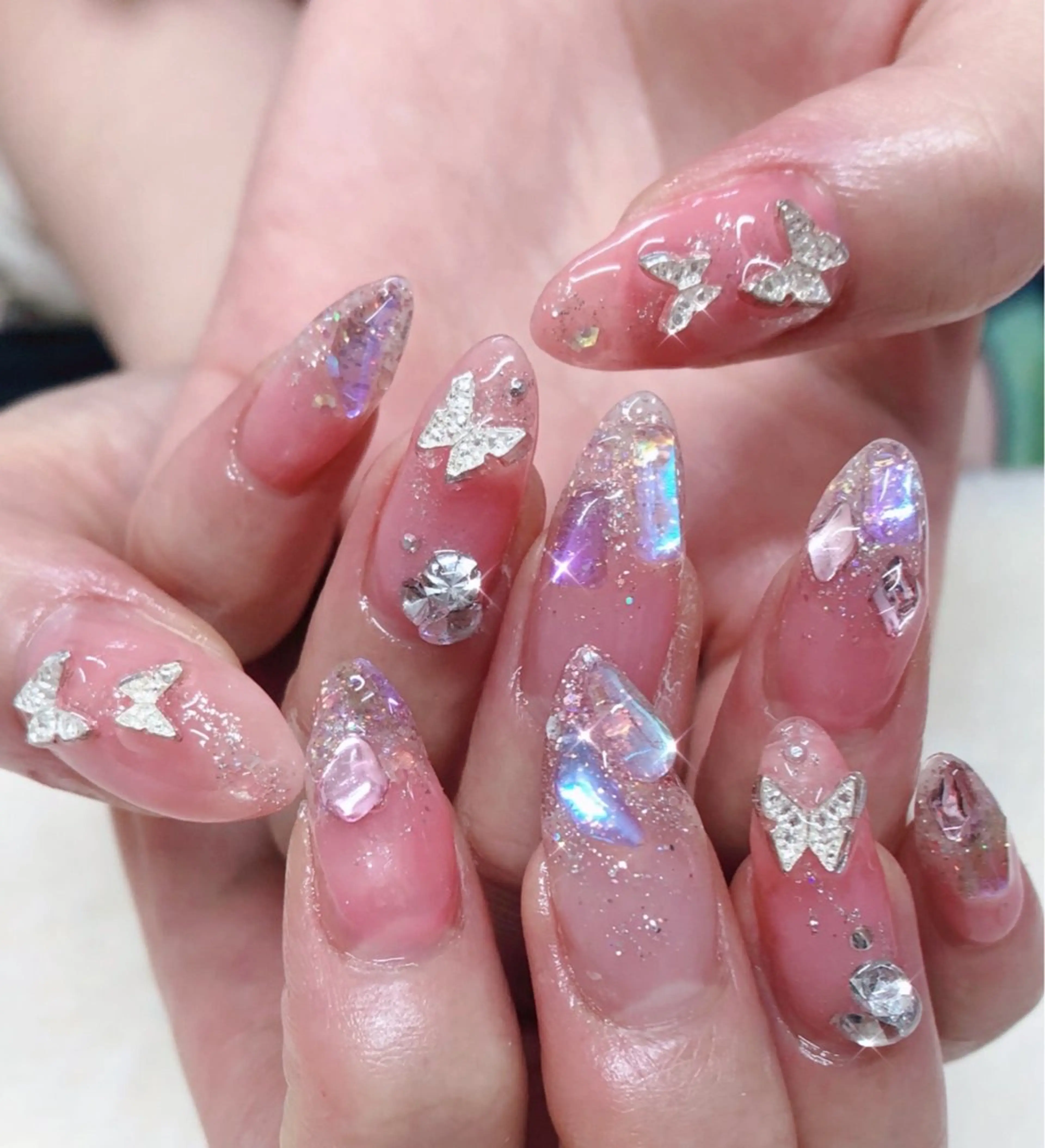 ネイル フットネイル ジェルネイル マグネットネイル 持ち込み オフィスネイル 大門浜松町 ネイルのネイルデザイン