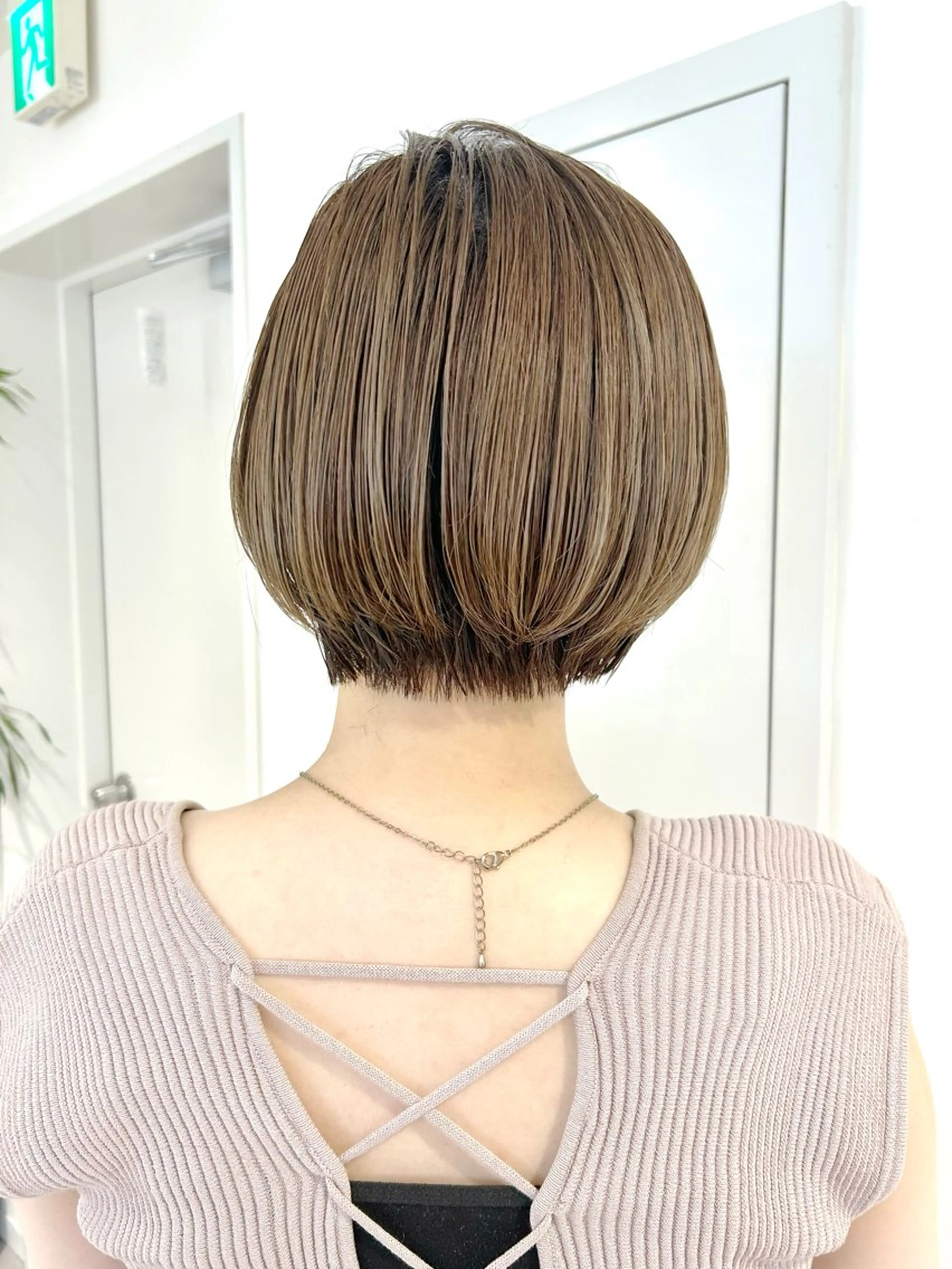 ショート カラー ショートボブ ボブ ショートヘア 縮毛矯正 🌿池袋ボブ/美髪 縮毛矯正taigaのヘアスタイル