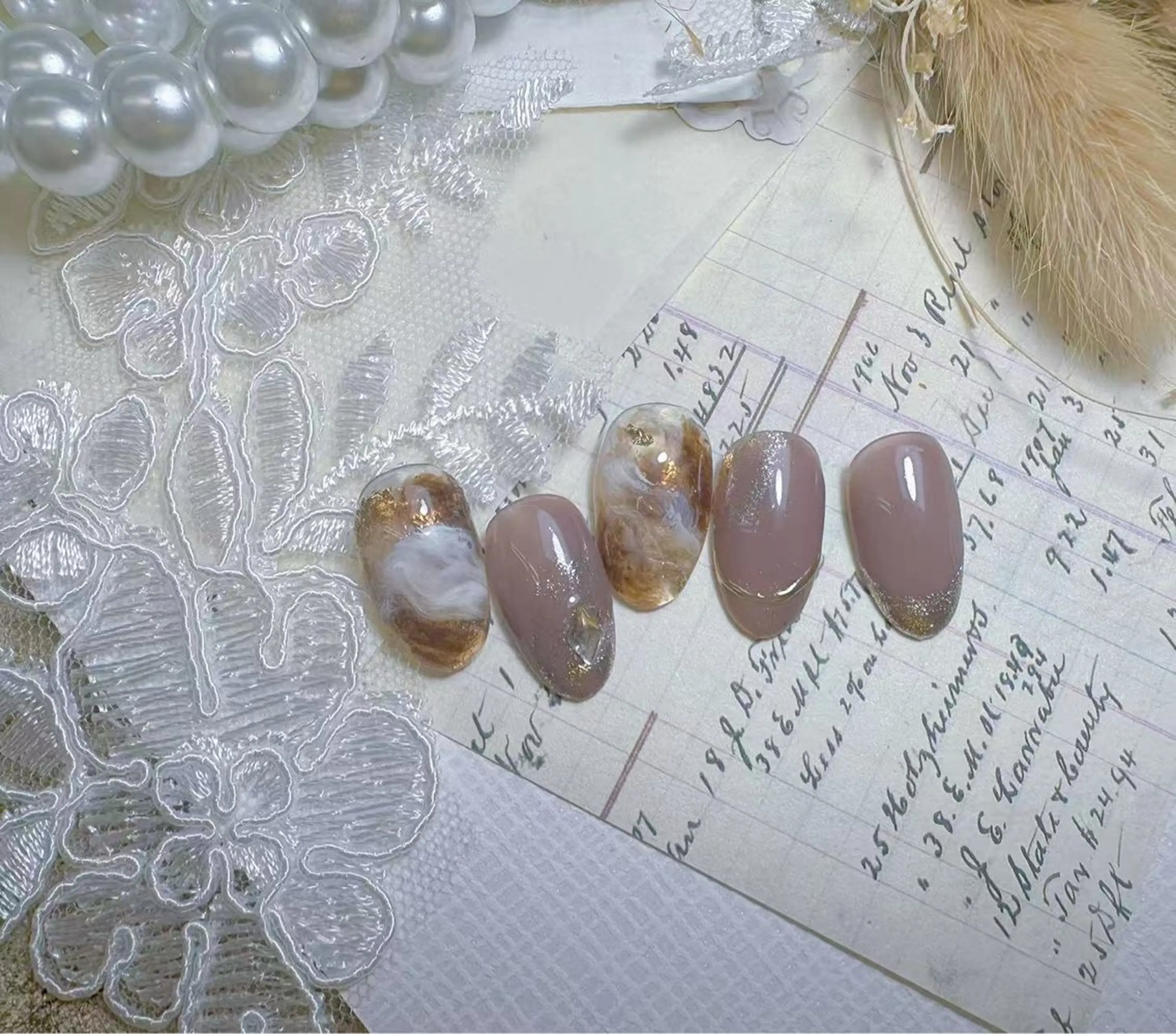 ネイル ハンドネイル Anna Nail ミヤのネイルデザイン