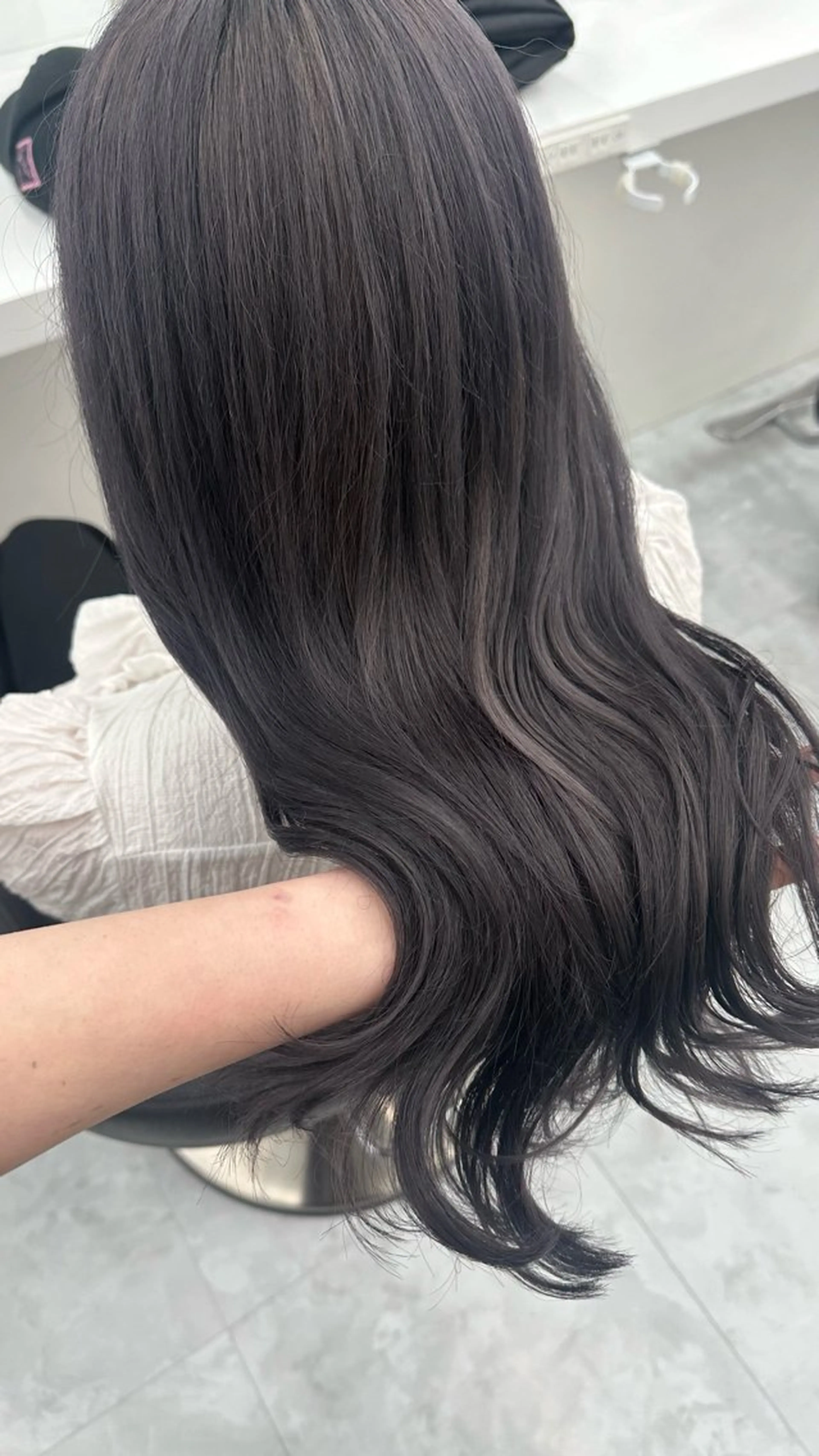 ロング カラー ヘアカラー トリートメント ヘッドスパ ヘアセット ガーリーstyle ❤︎misaki🏹のヘアスタイル