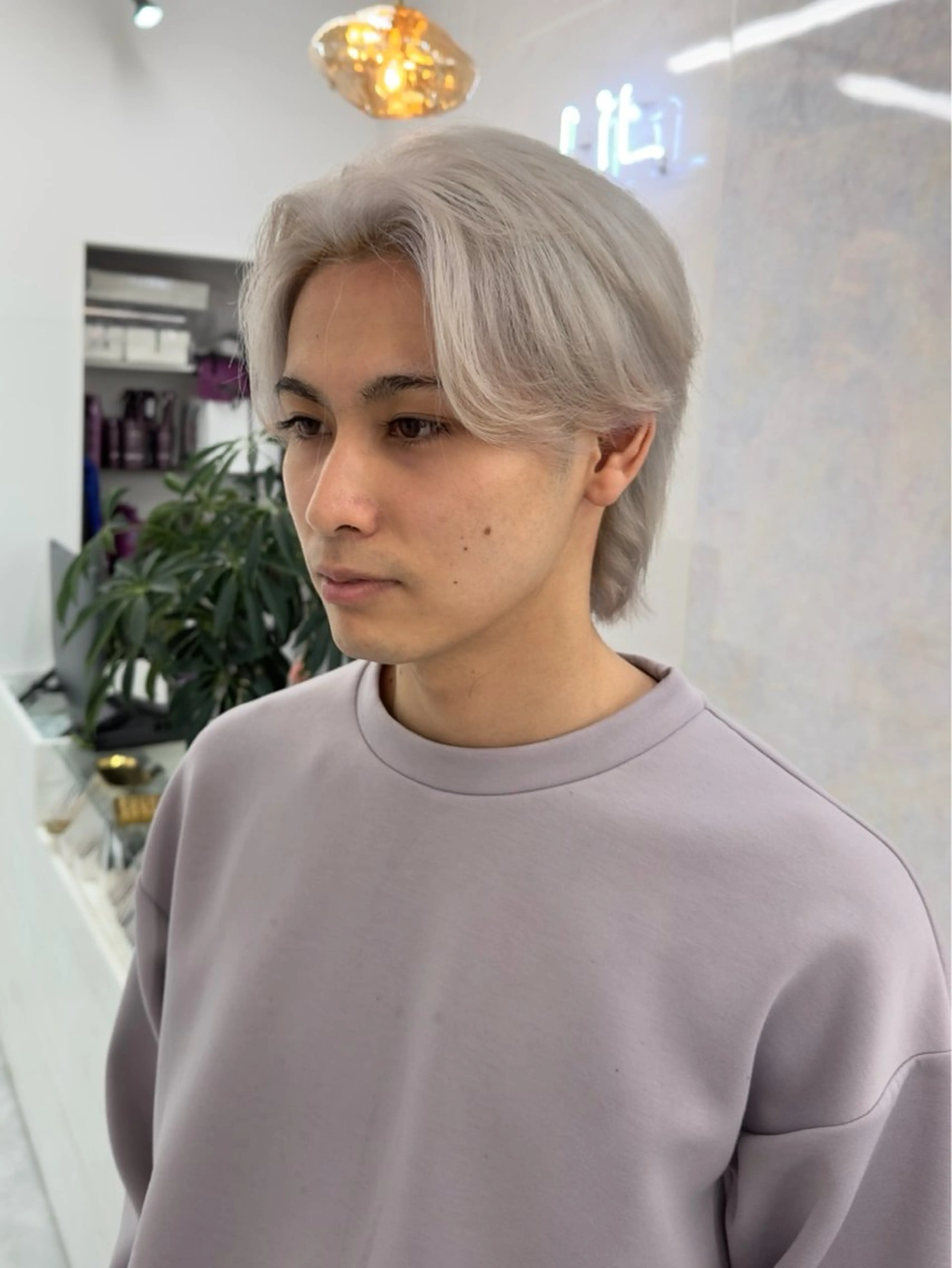 メンズ 漆畑 莉奈のヘアスタイル