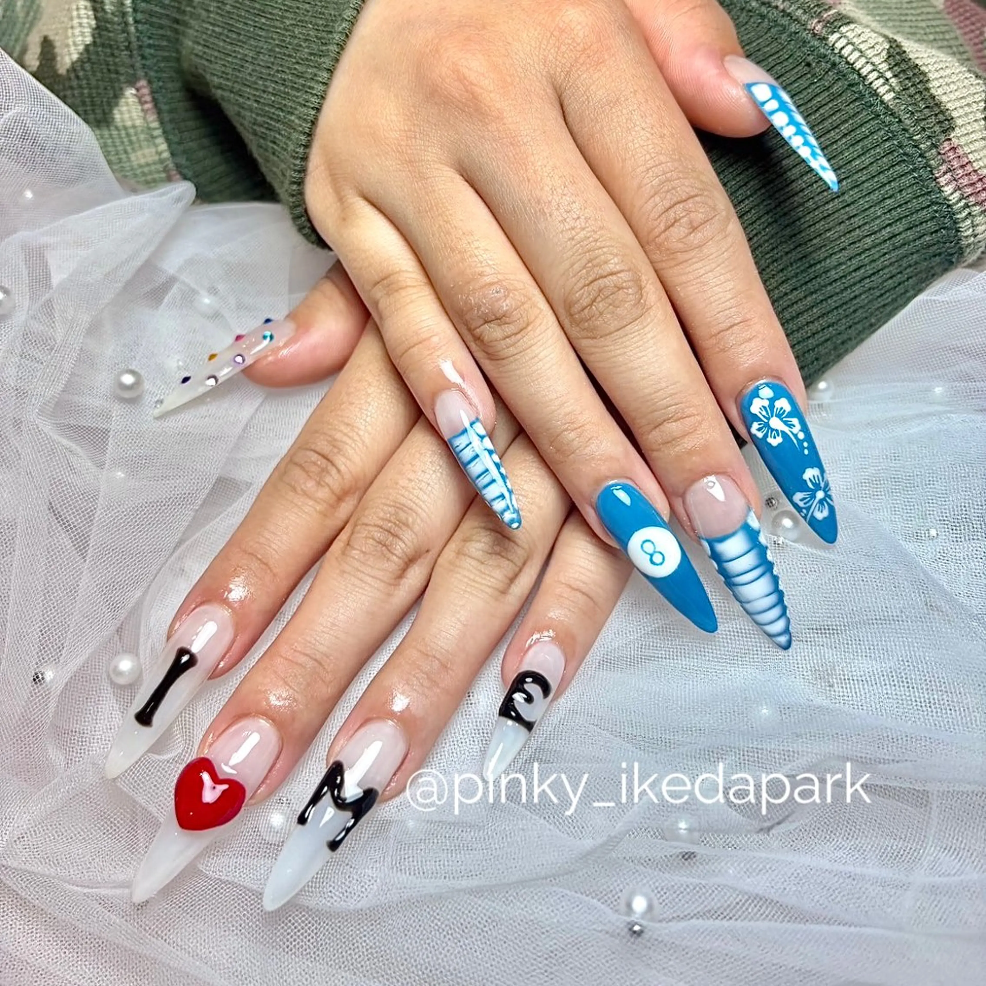 ネイル ハンドネイル PINKY nail所属・ピンキー 池田公園店のネイルデザイン