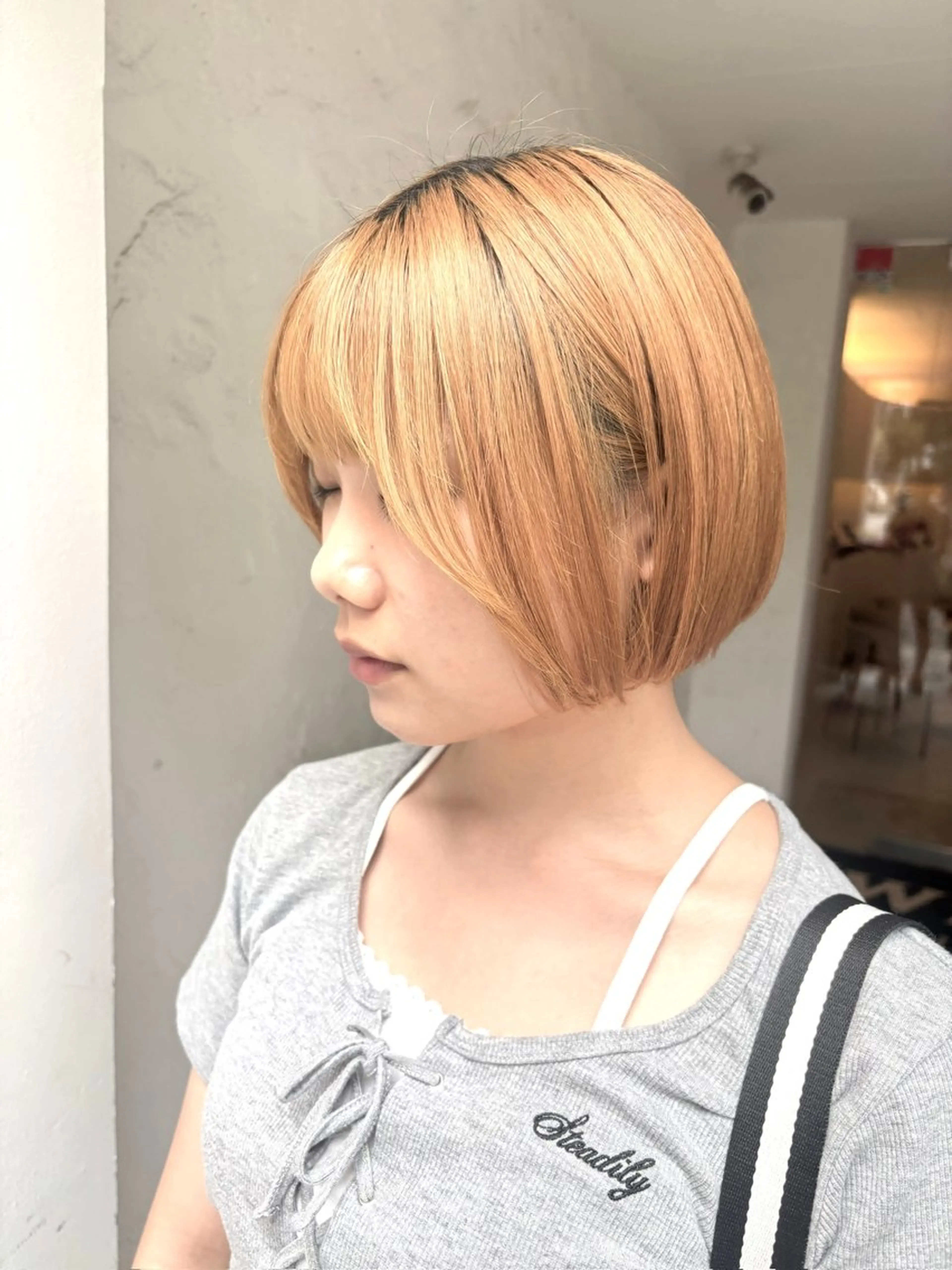 ショート カット 朝尾 愛花のヘアスタイル