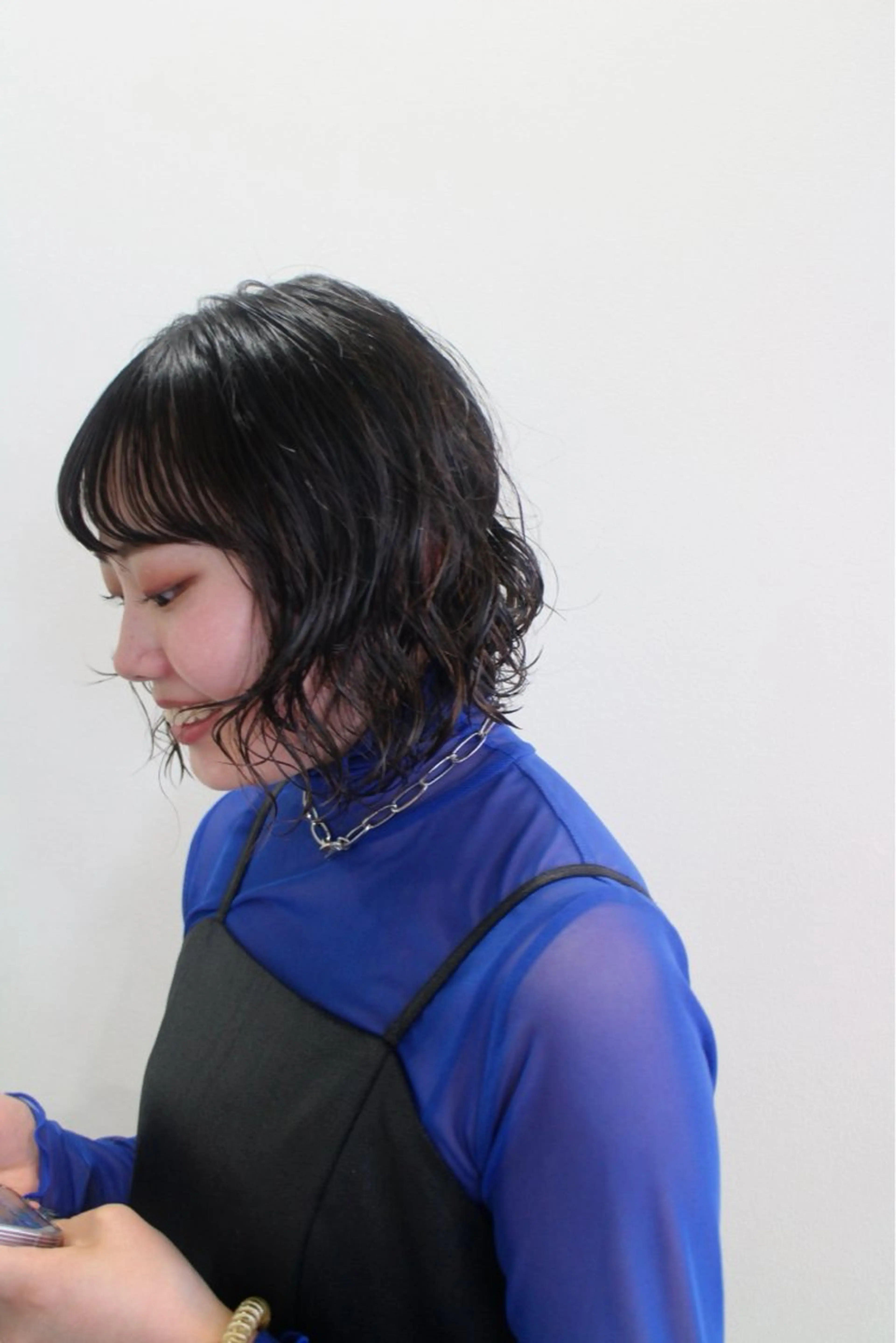 ショート パーマ カーリーパーマ/ 透明ｶﾗｰ/MIKUのヘアスタイル