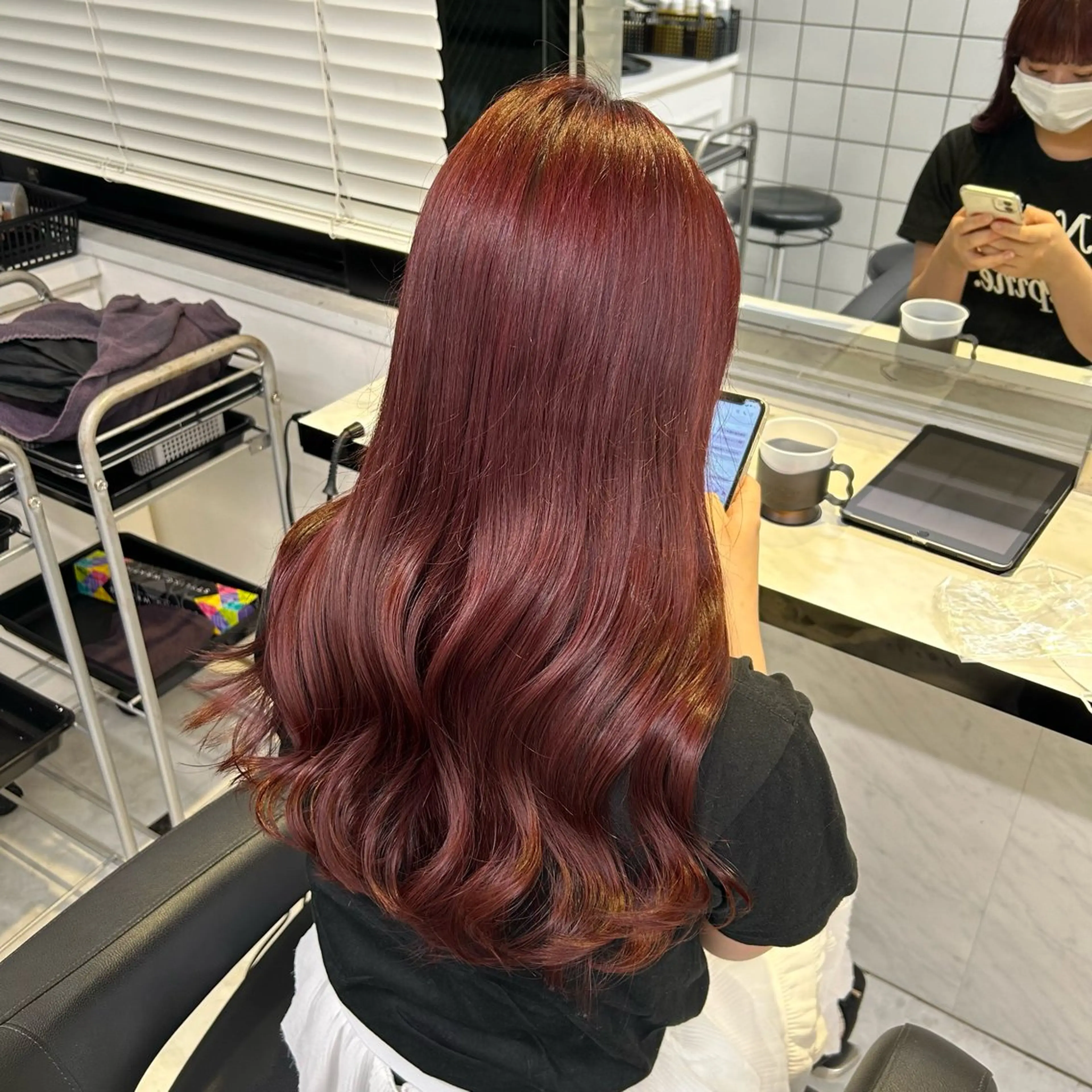 ロング カラー ECREA所属・スエヤス ミサキのマツエク・マツパデザイン