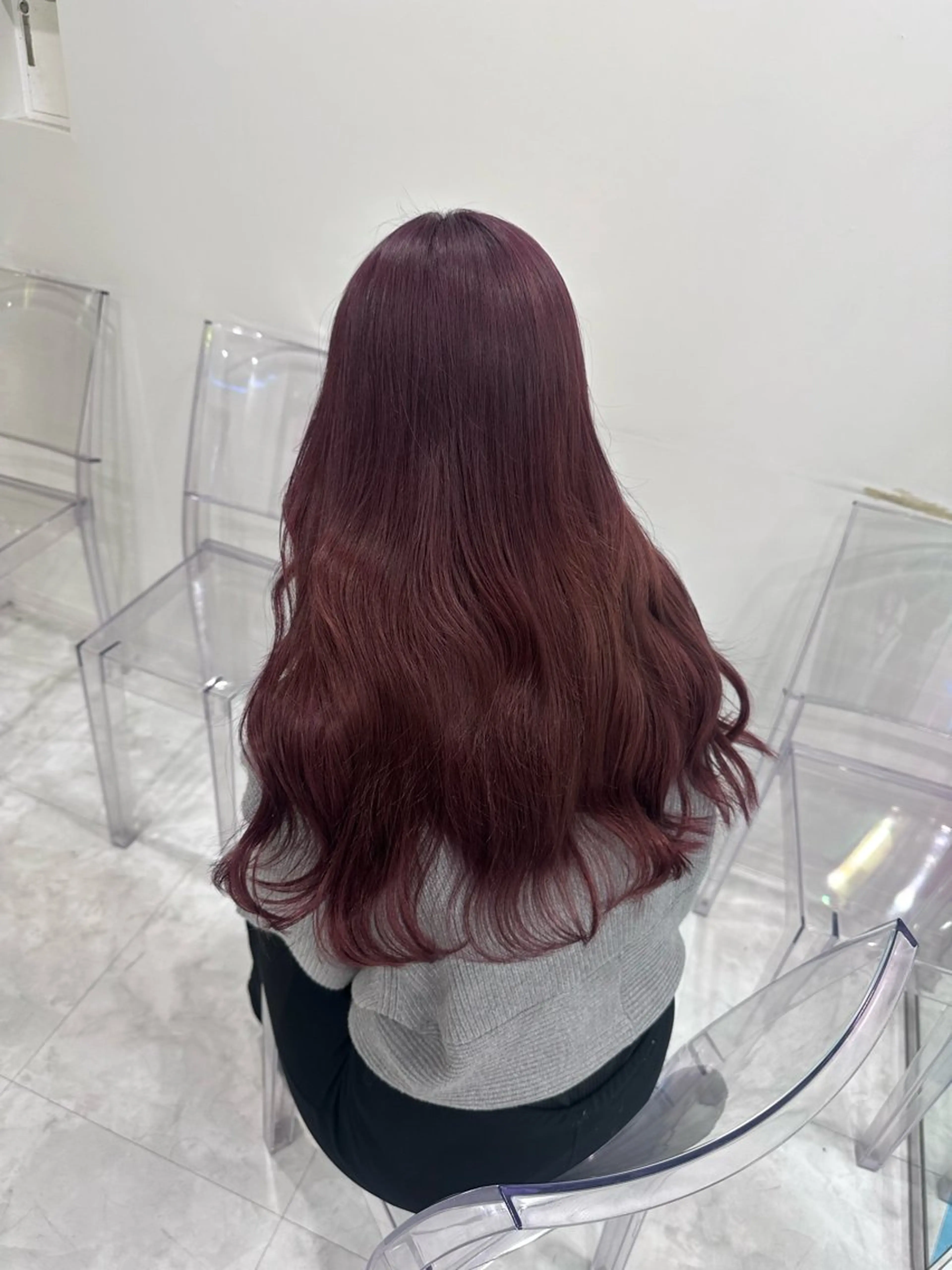 セミロング カラー ♡ダブルカラー特化♡ miyuのヘアスタイル