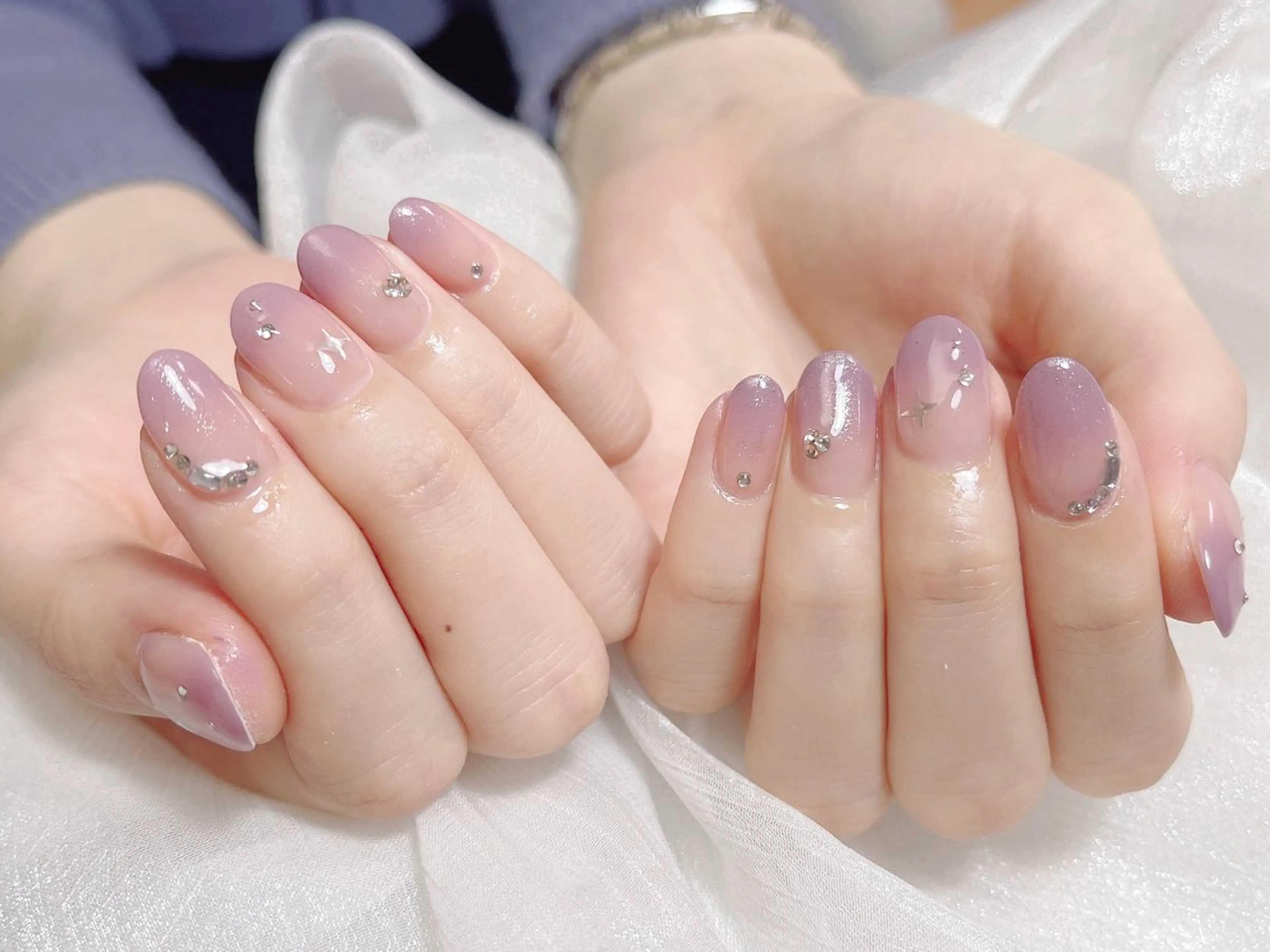 ネイル ハンドネイル 🎀ネイルサロン エクラYUI🎀のネイルデザイン